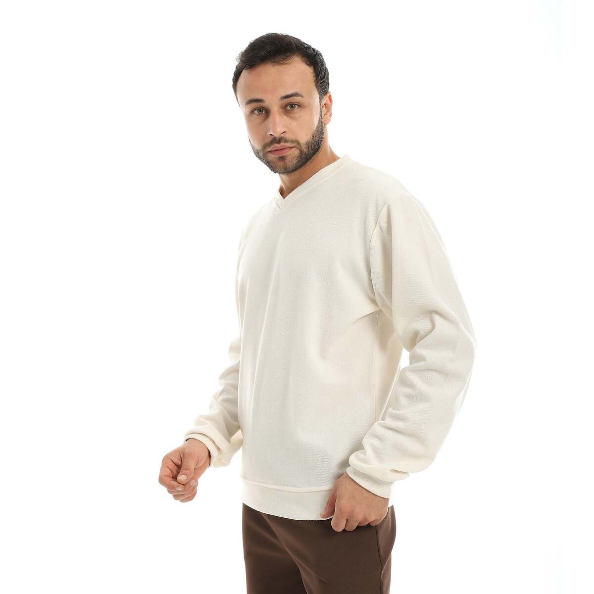 Blazer Falafel Men's Neckline V Fabric Cotton Comfortable