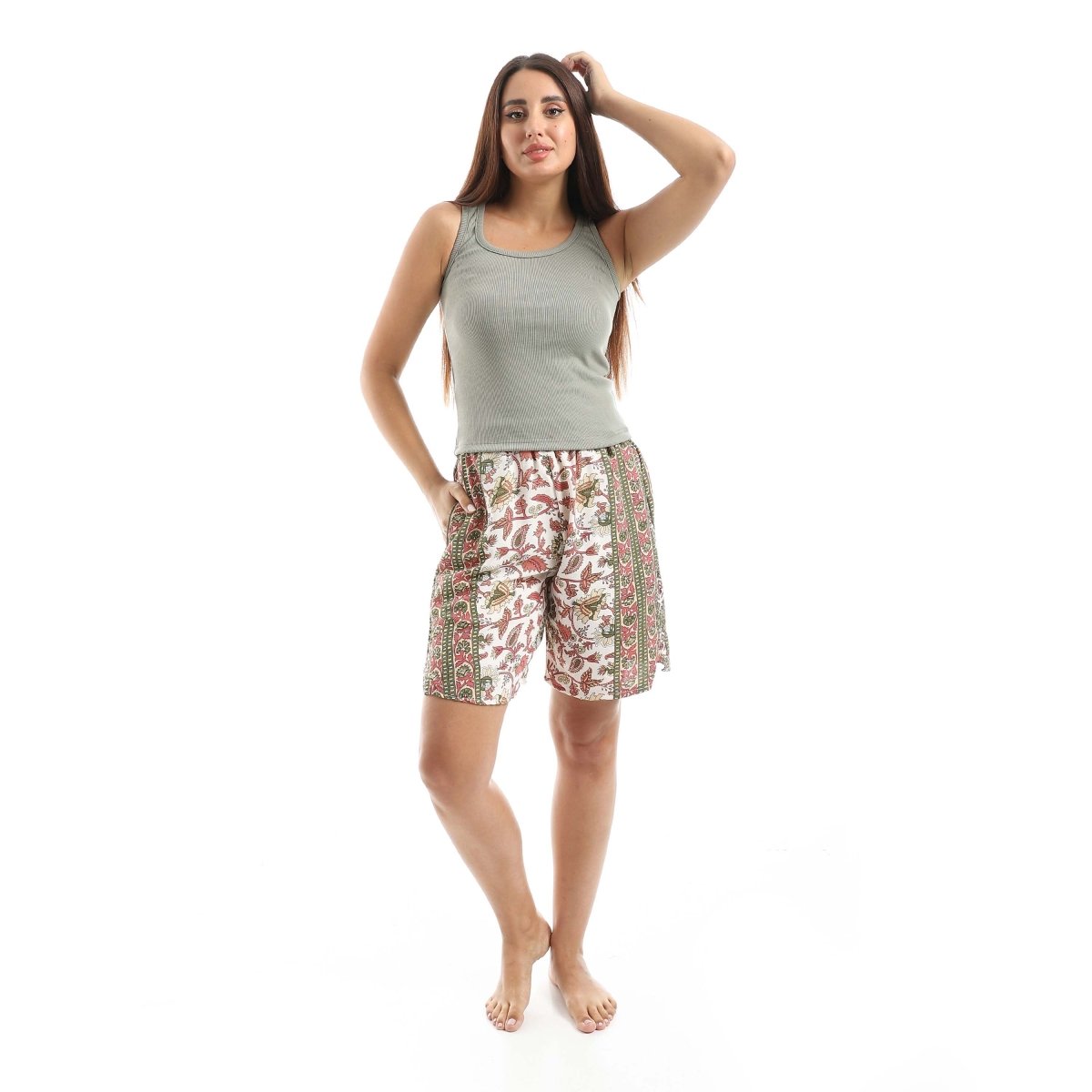 Set Shorts Women's Cotton 100 % Designed