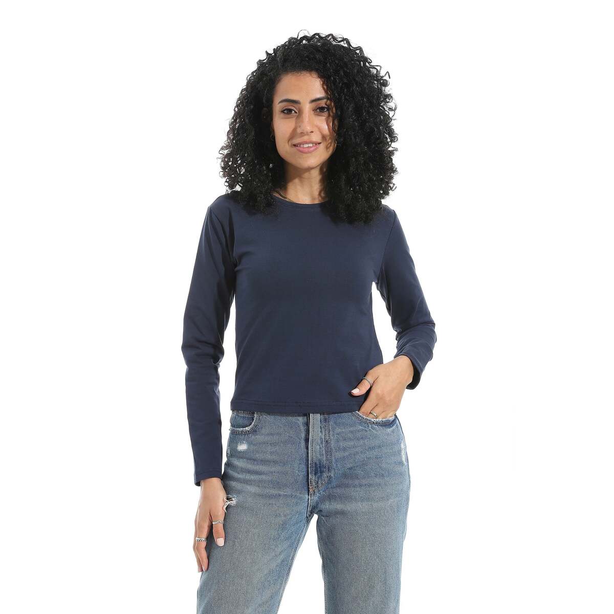 Blouse Women's With Sleeves From Lycra Neck Device Colors