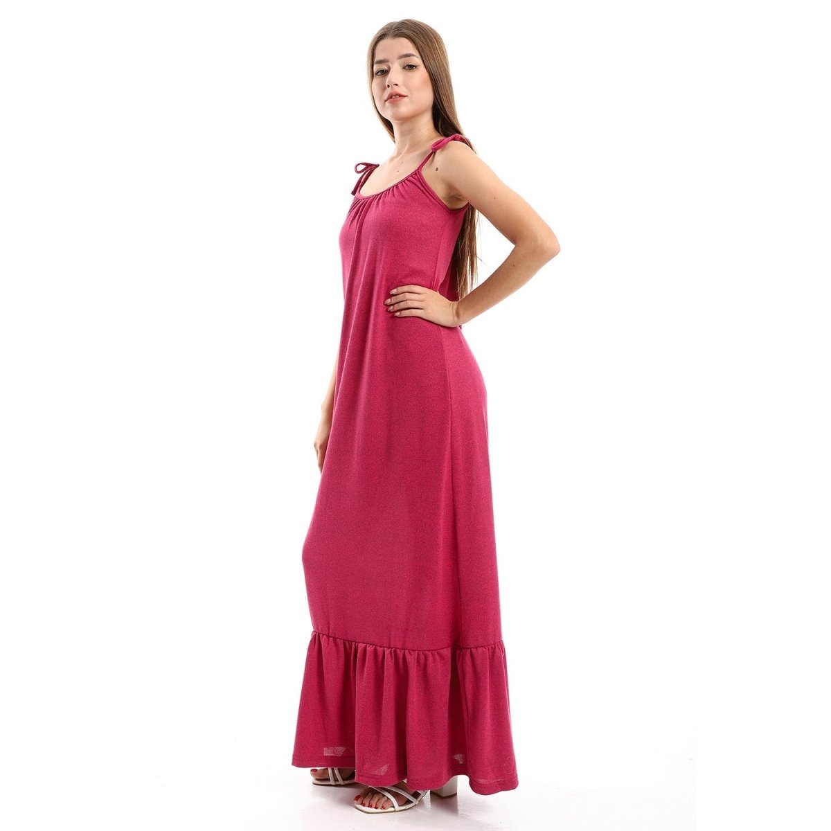 Dress Women's Casual Multi Layers With Sleeves Thin