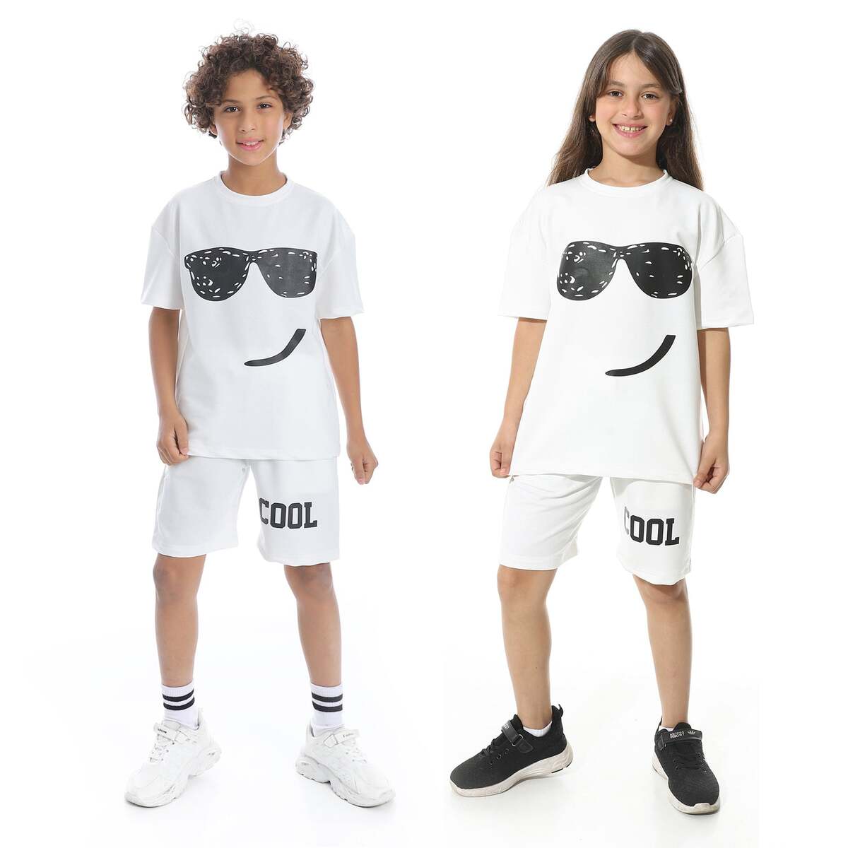 Set Pajamas Children Summer Printed From Unisex