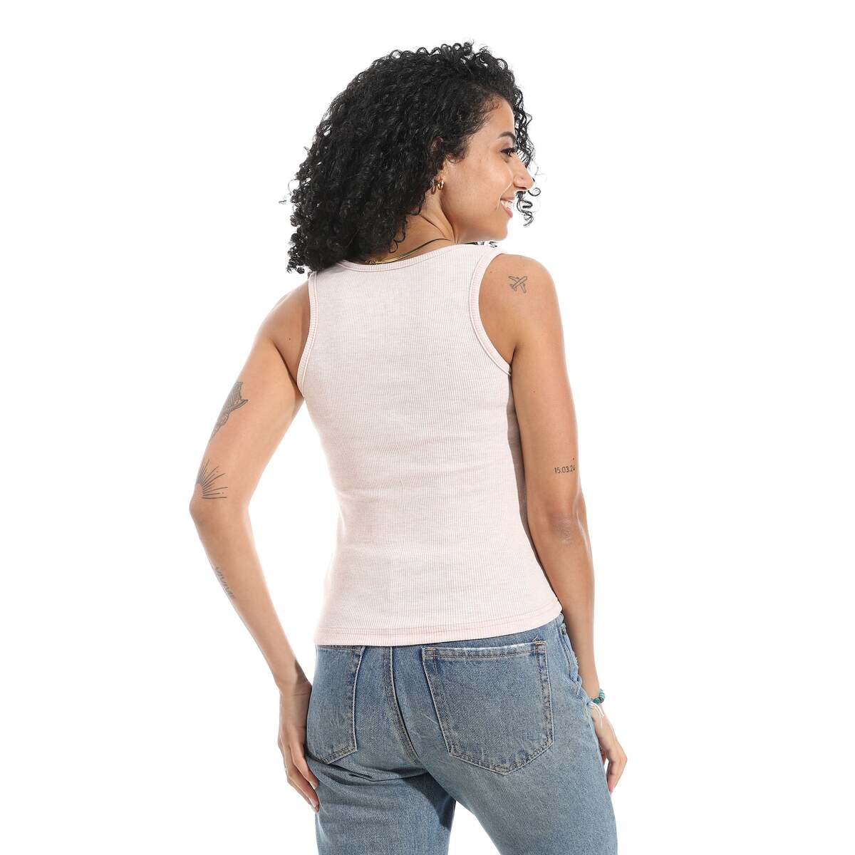 Blouse Women's From Cotton Lycra Without