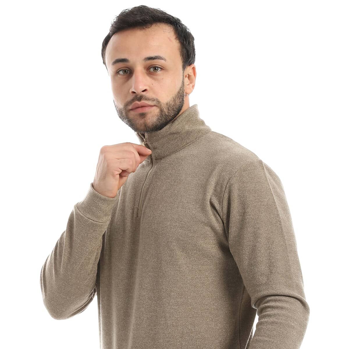 Pajamas Falafel Half Zip With Pants Woven Comfortable