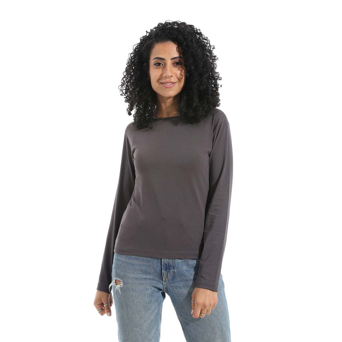Blouse Women's With Sleeves From Lycra Neck Device Colors