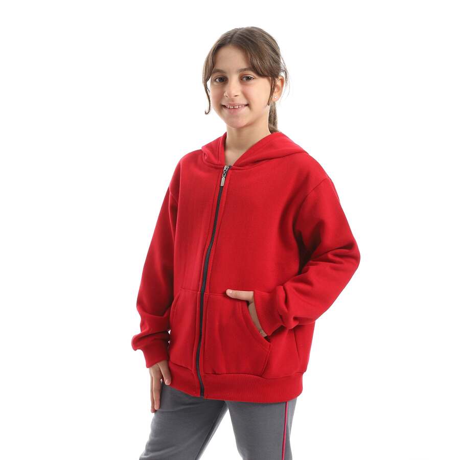 Sweatshirt Shirt Kids Cotton Zip Colors Special