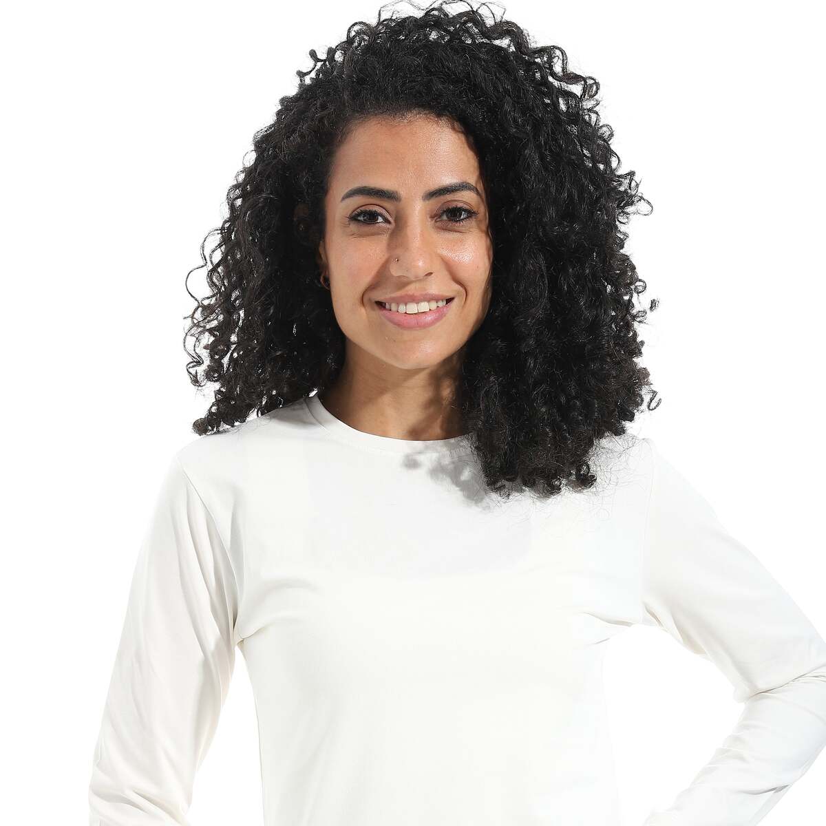 Blouse Women's With Sleeves From Lycra Neck Device Colors