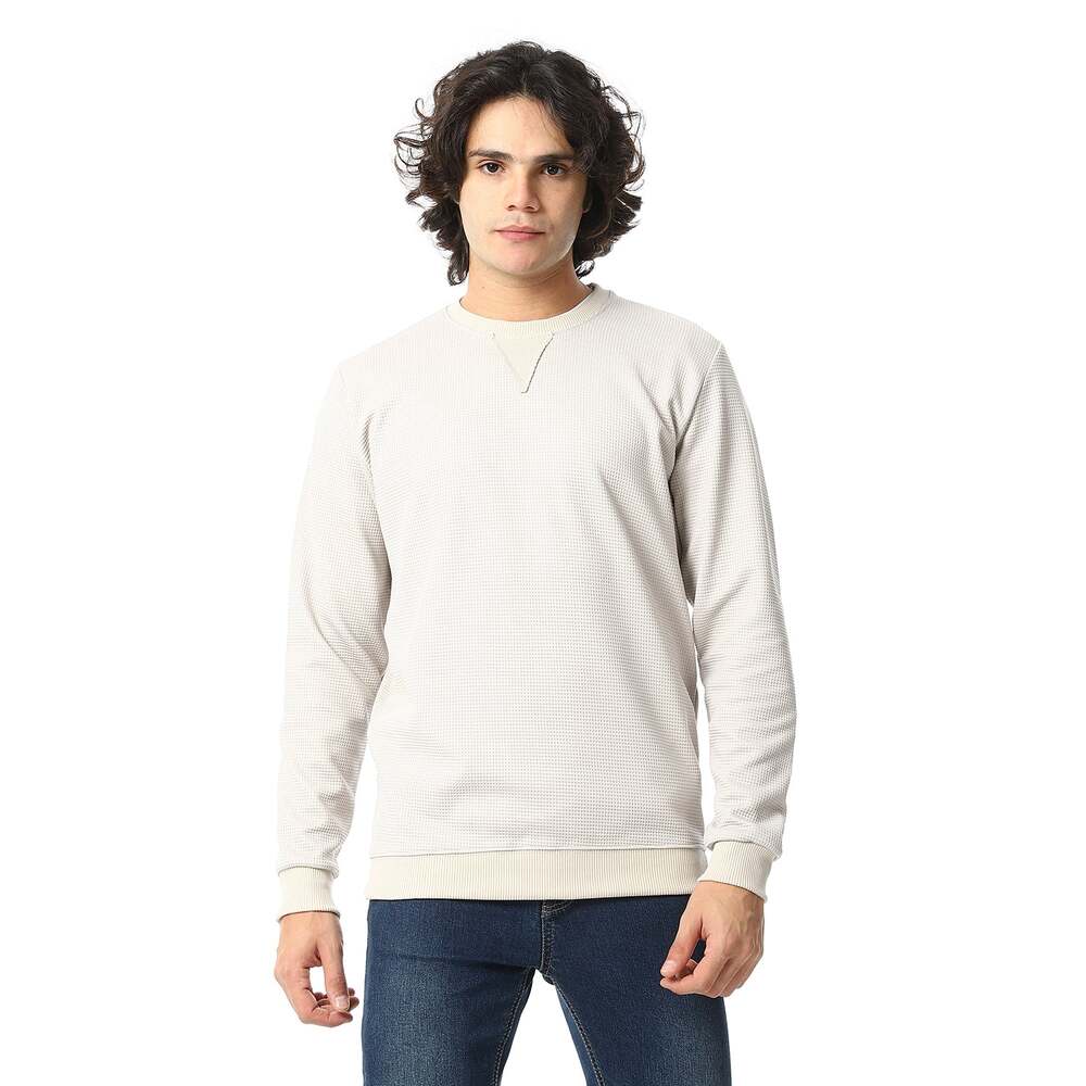 Blazer Winter Men's Woven Neck Round Cotton 100