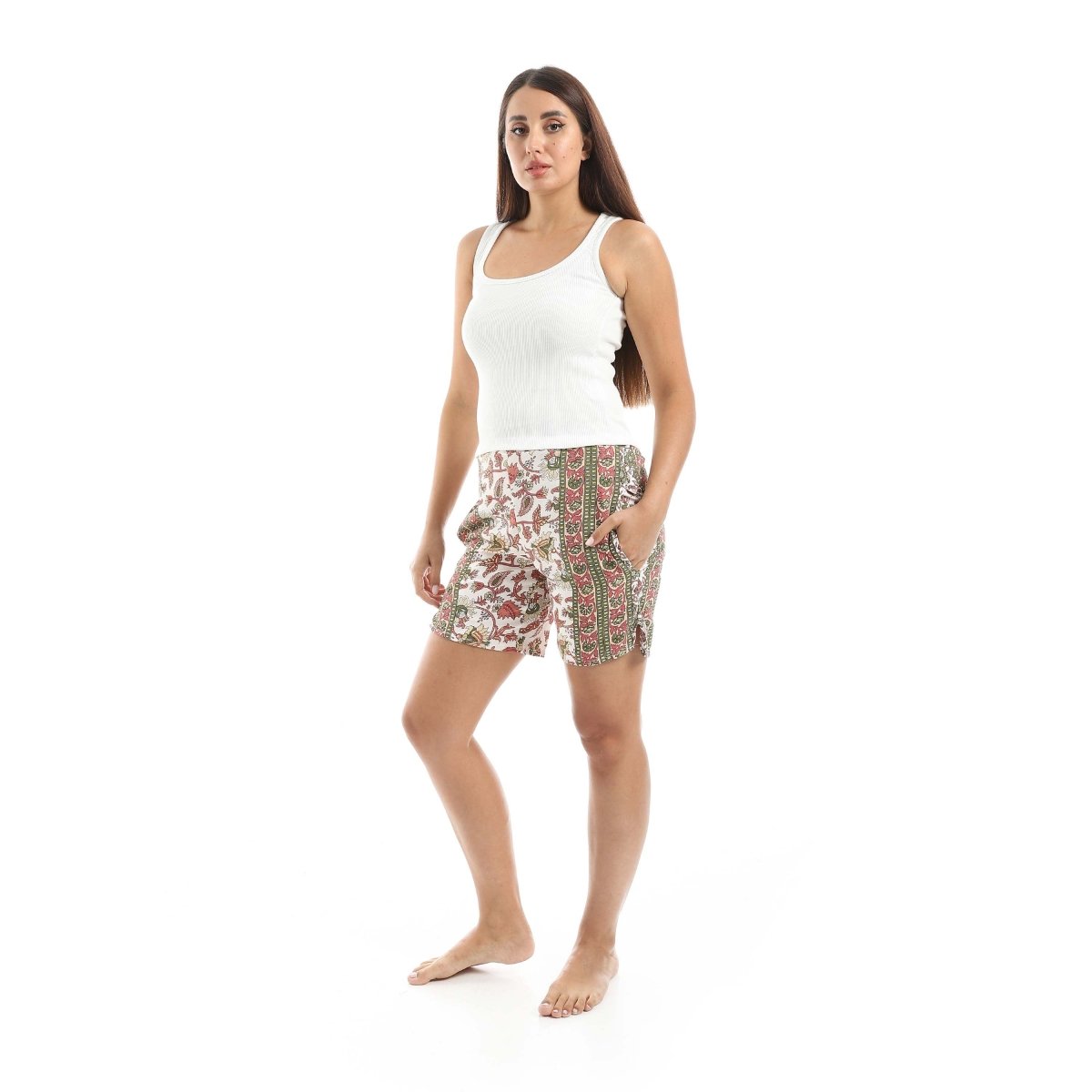 Set Shorts Women's Cotton 100 % Designed