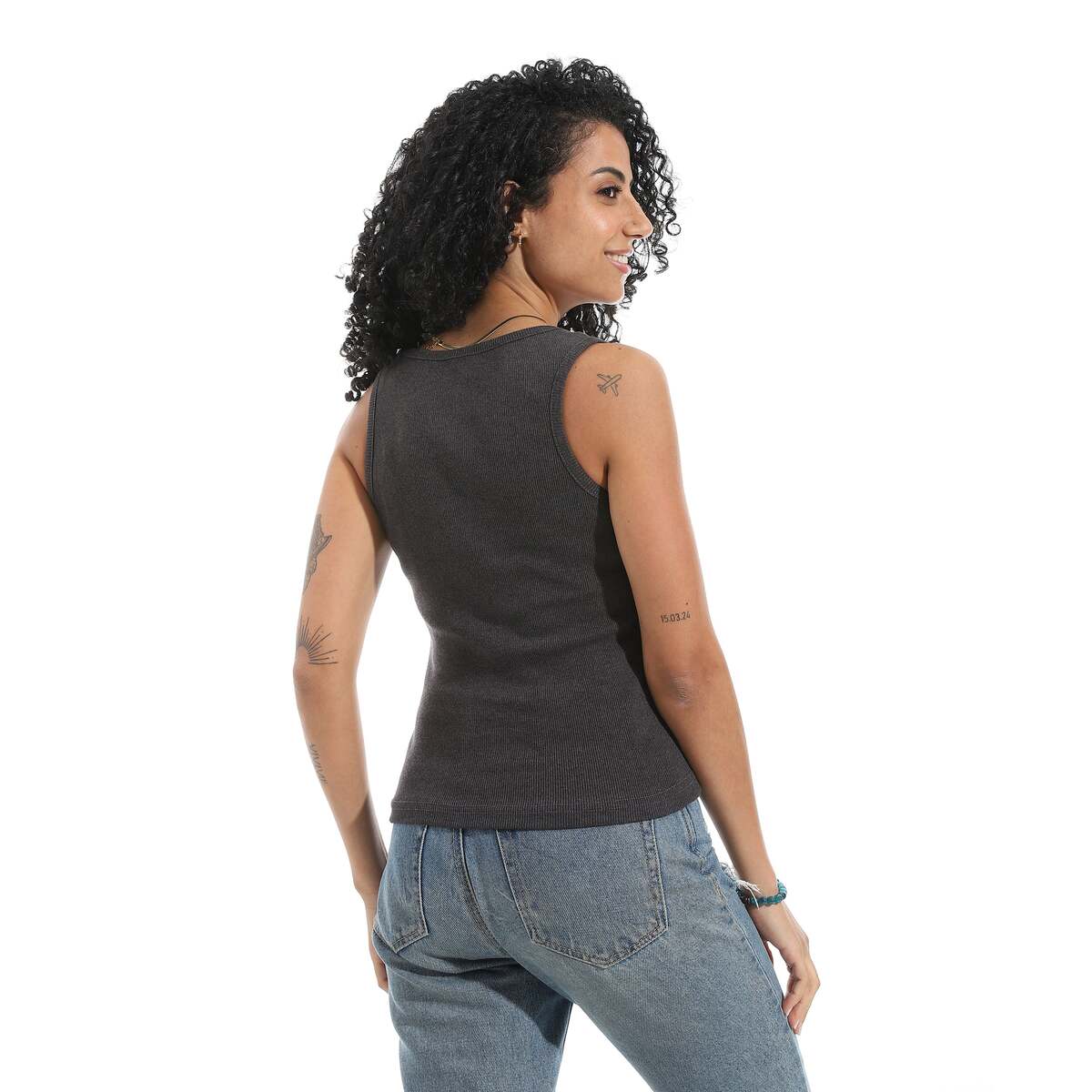 Blouse Women's From Cotton Lycra Without