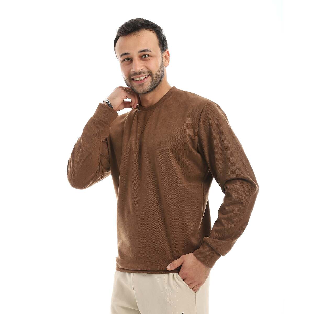 Blazer Men's Neckline Round From Cotton Polyester Premium