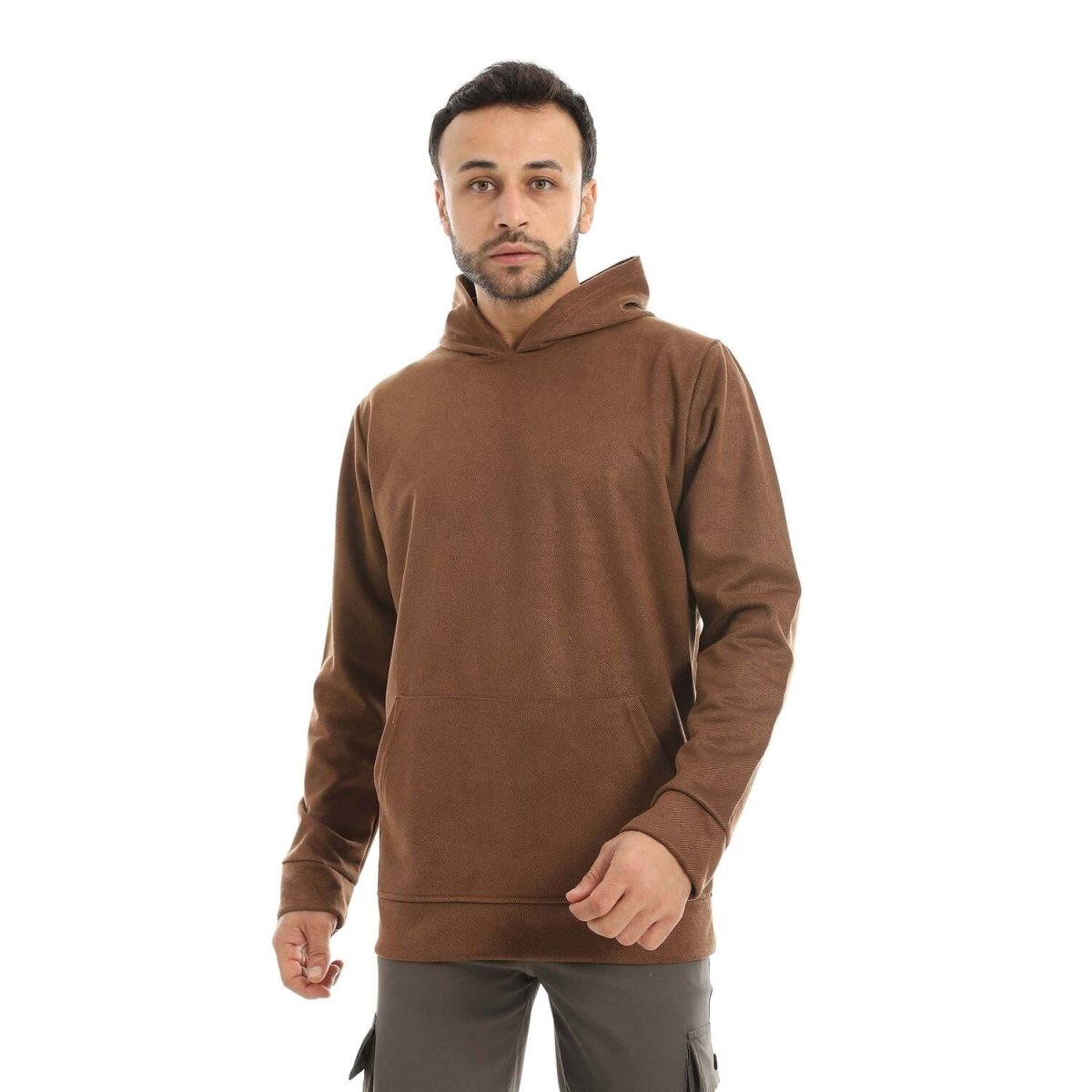 Sweatshirt Shirt Velvet With Cover Head For Men