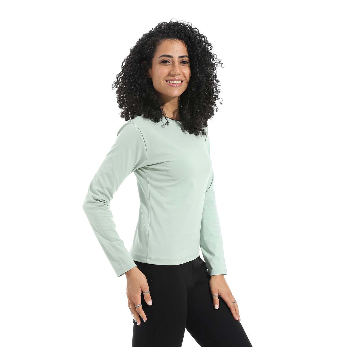 Blouse Women's With Sleeves From Lycra Neck Device Colors