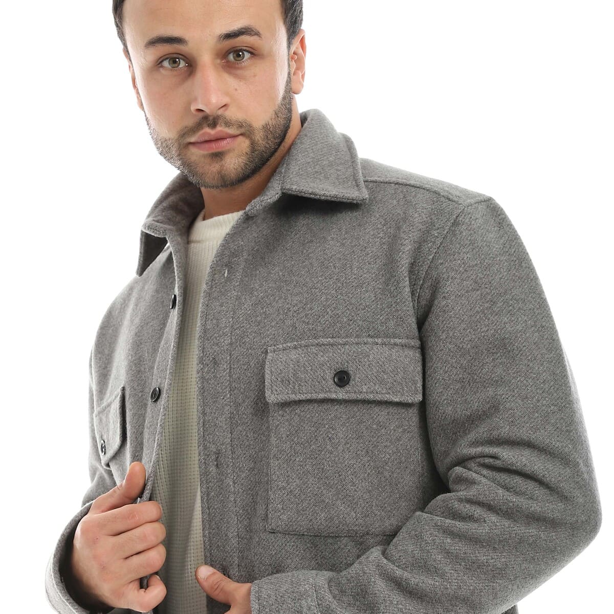 Shirt For Men Pockets Front Practical