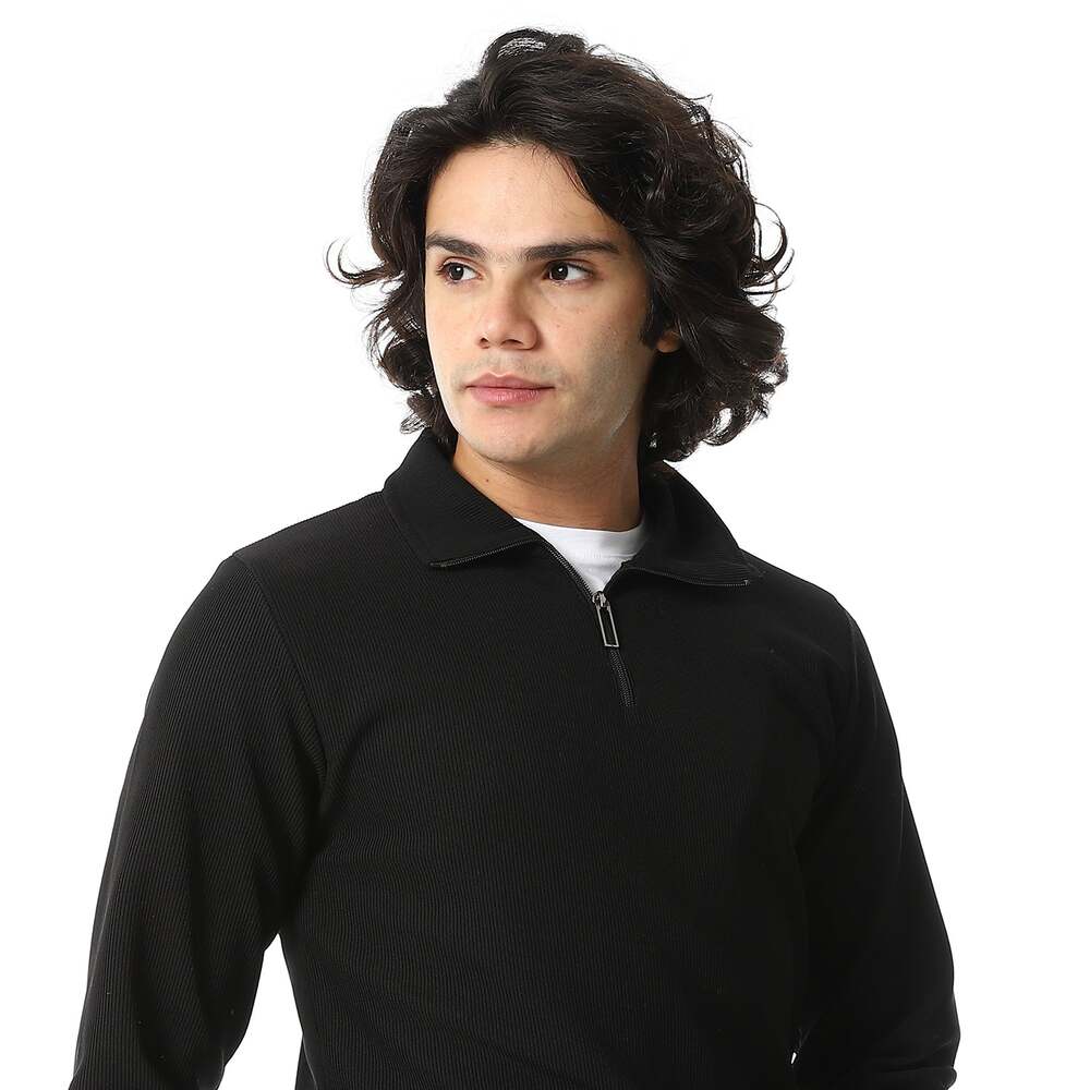 Set Sport Casual Neckline Zip