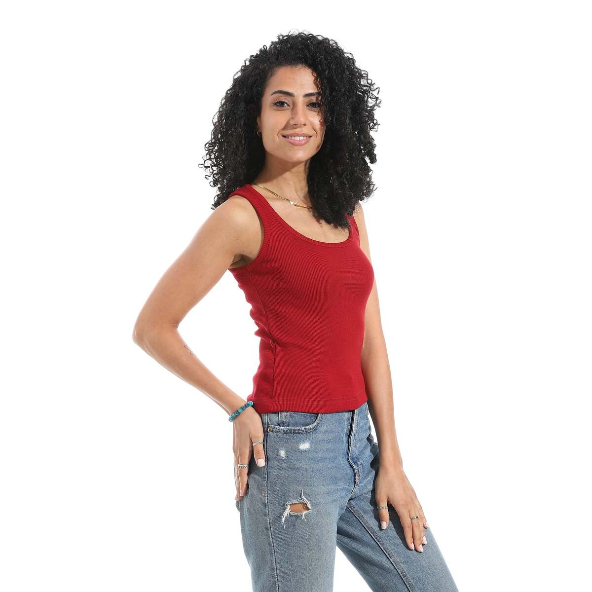 Blouse Women's From Cotton Lycra Without