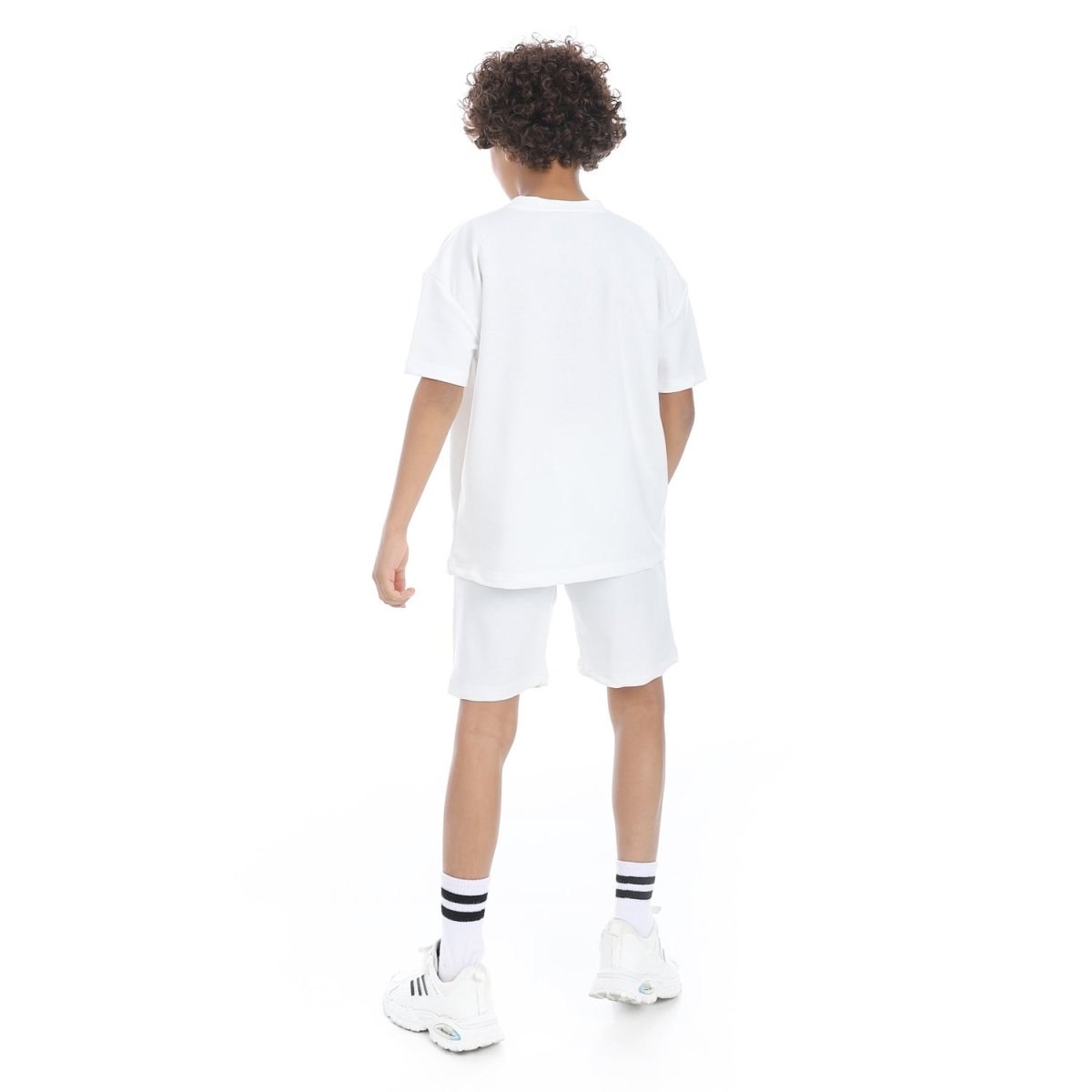 Set Pajamas Kids Summer Printed Unique From Front Unisex