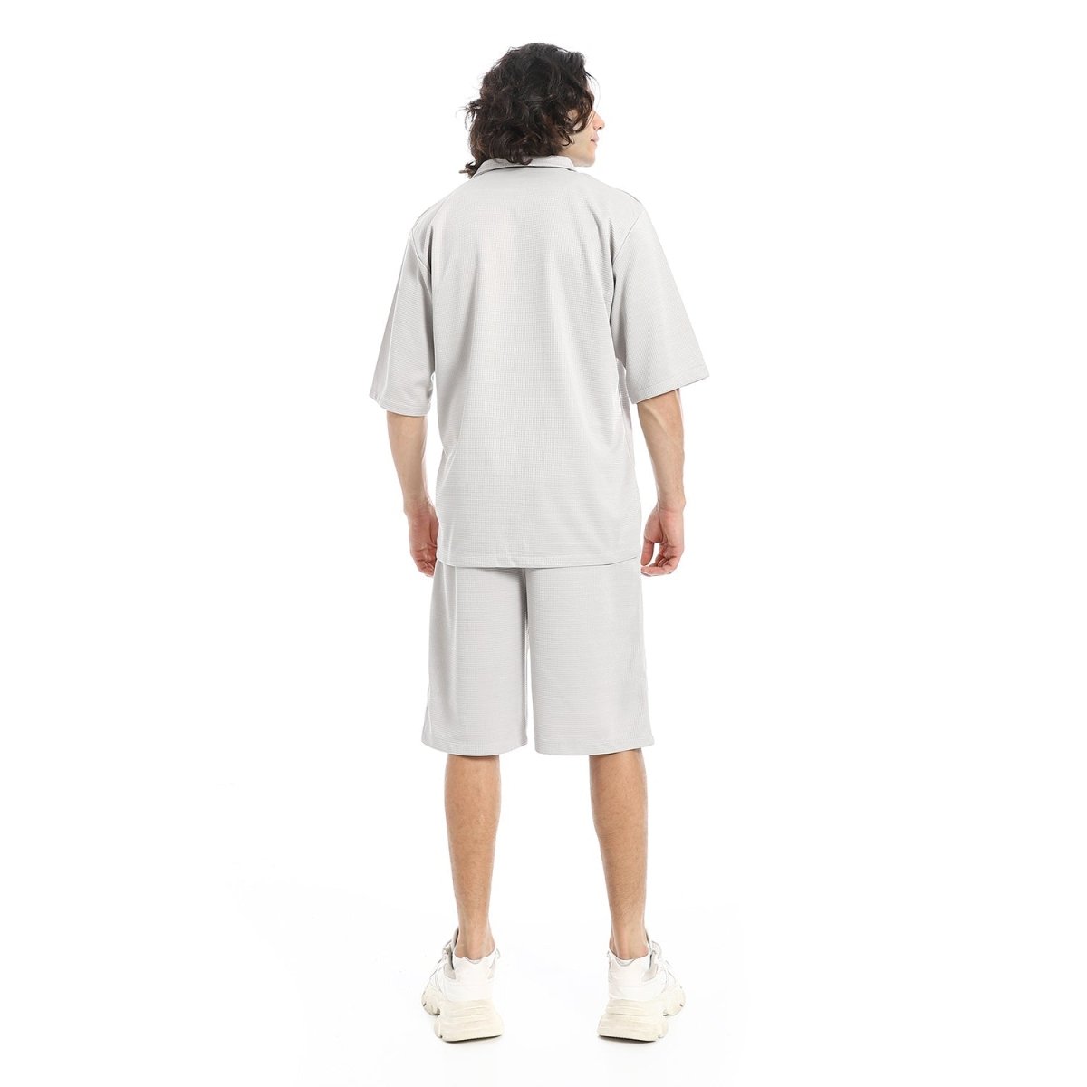 Set Shirt Shorts Patterned