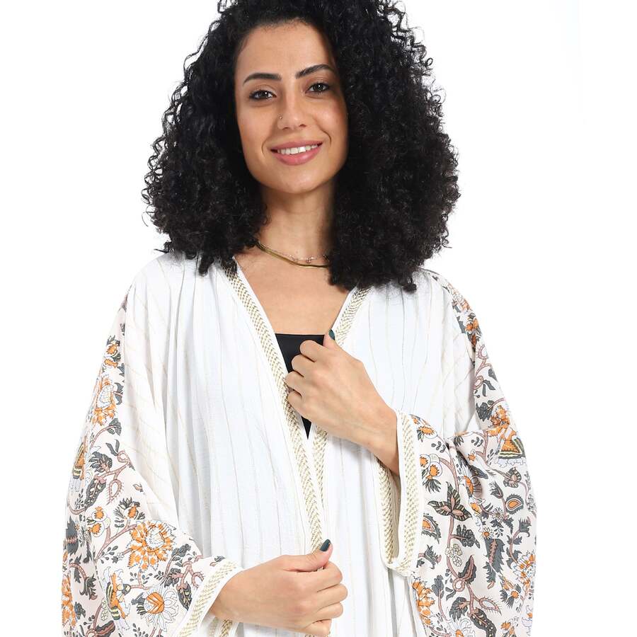 Cardigan Women's Plain Patterned On Chest