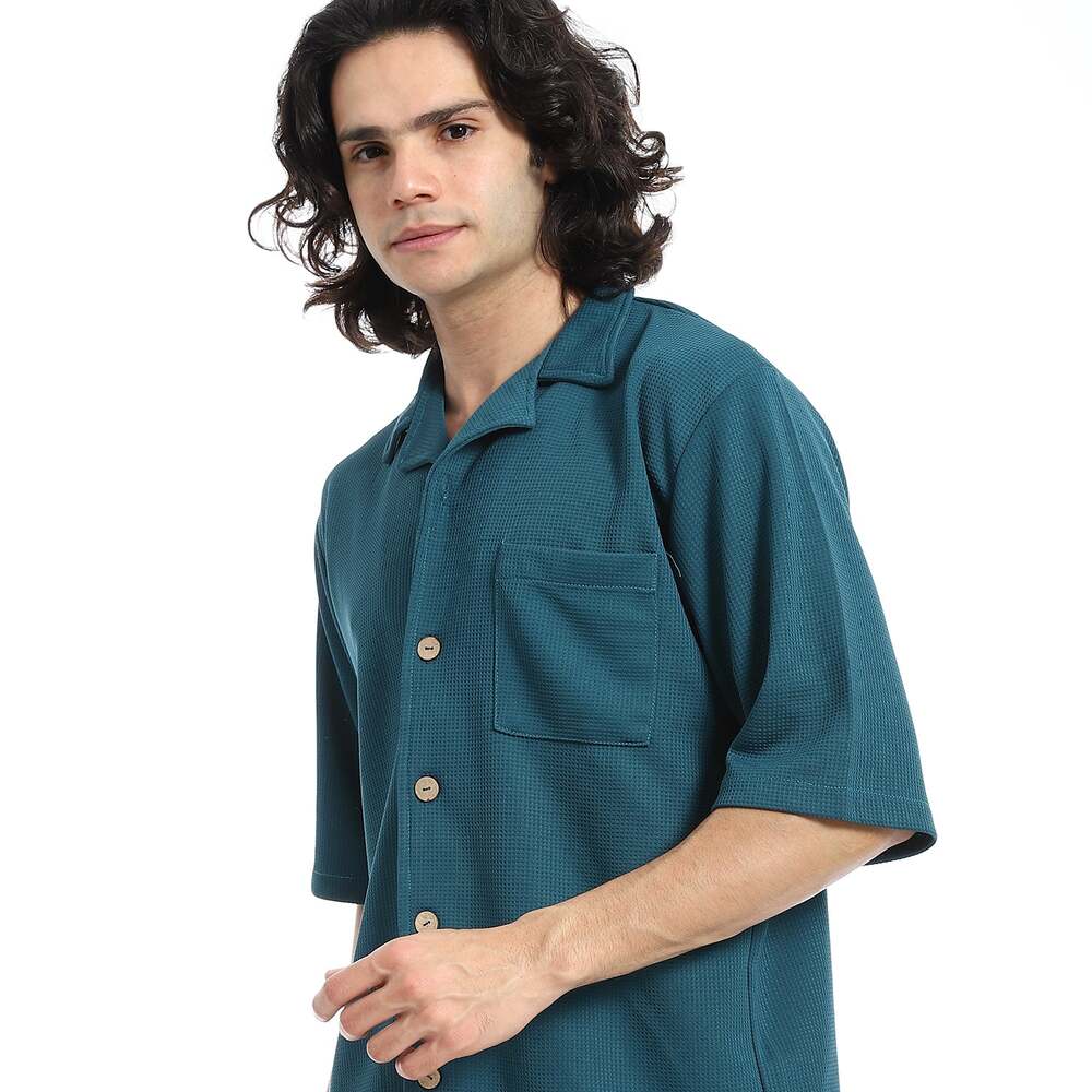 Set Shirt Shorts Patterned