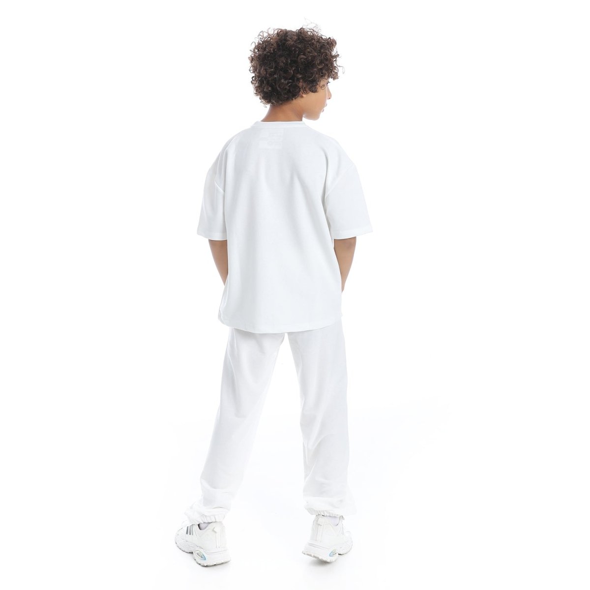 Set Pajamas Kids Summer Special Printed From Front Unisex