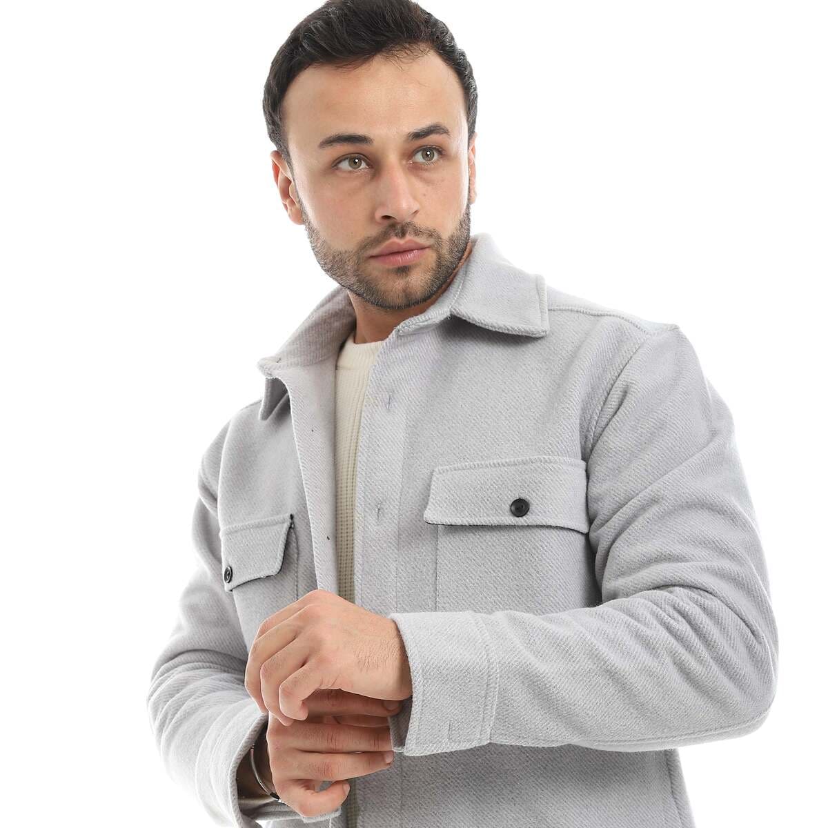 Shirt For Men Pockets Front Practical