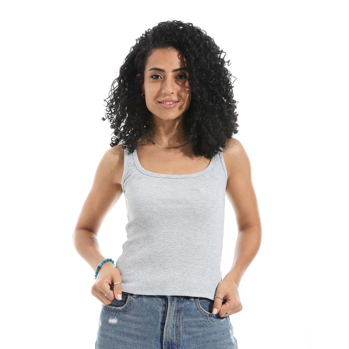 Blouse Women's From Cotton Lycra Without