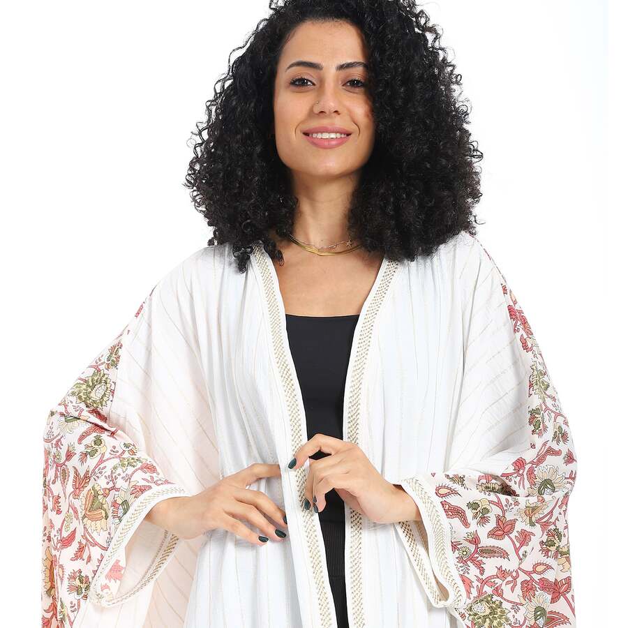 Cardigan Women's Plain Patterned On Chest