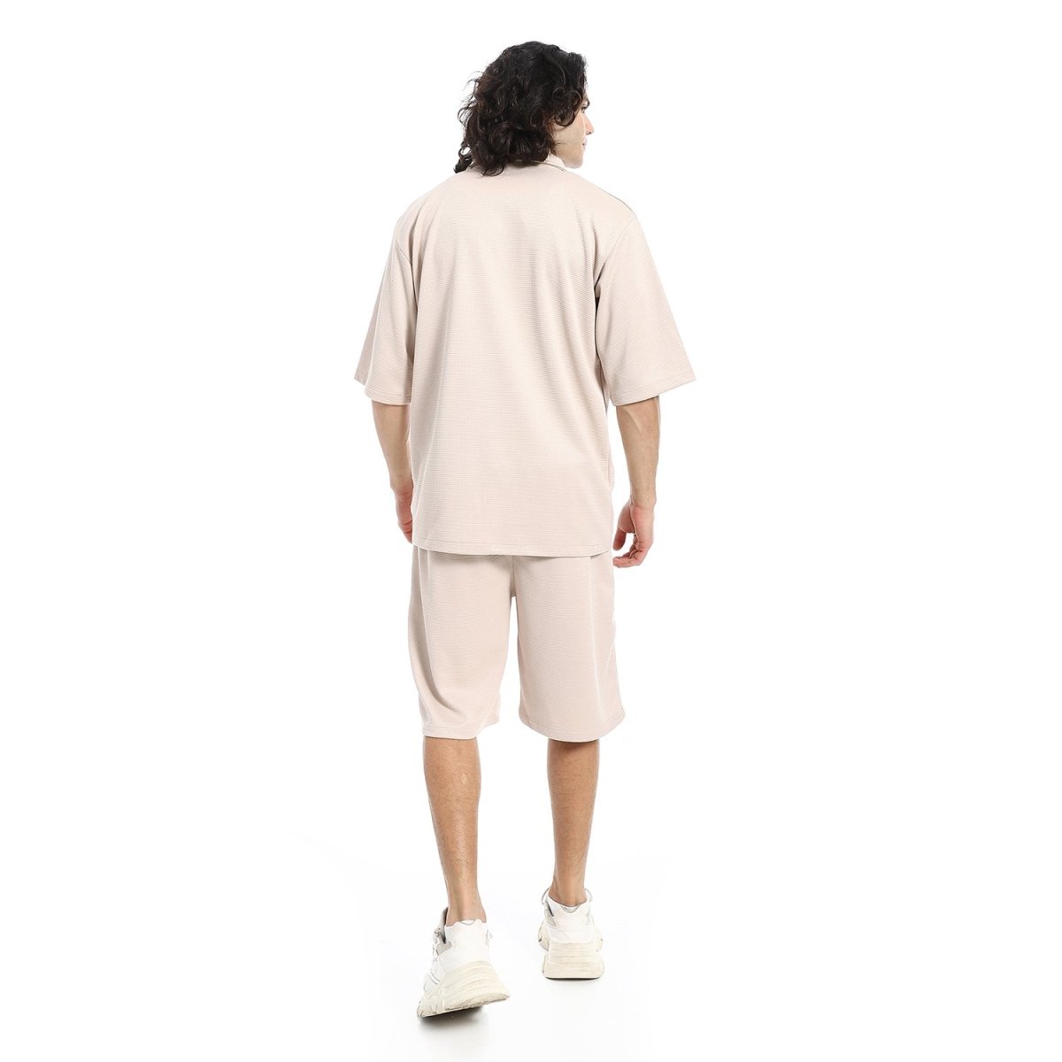 Set Shirt Shorts Patterned