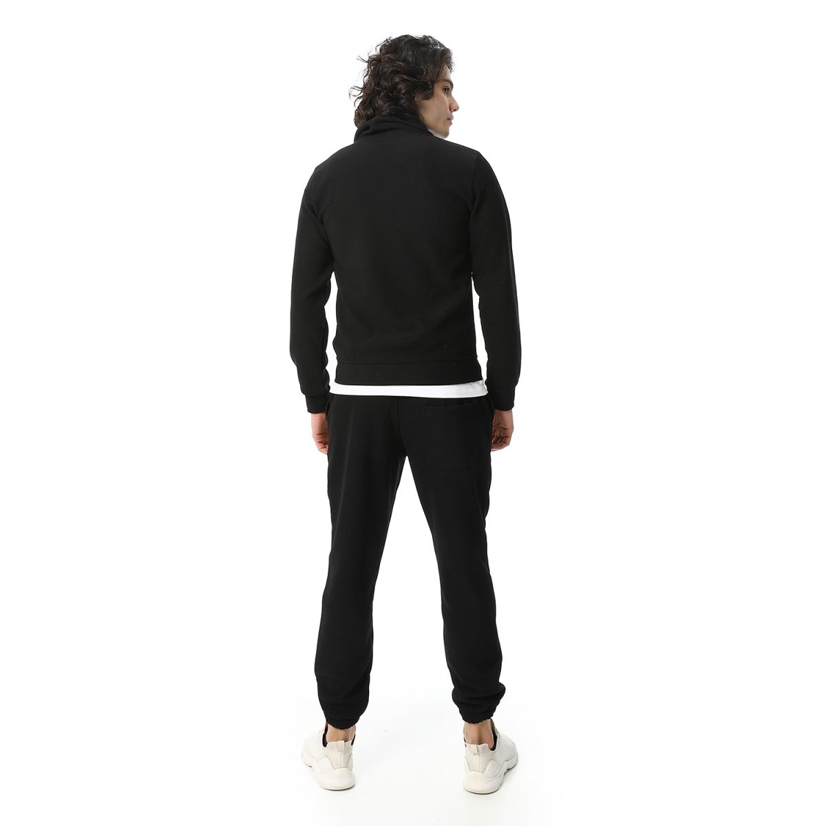 Set Sport Casual Neckline Zip