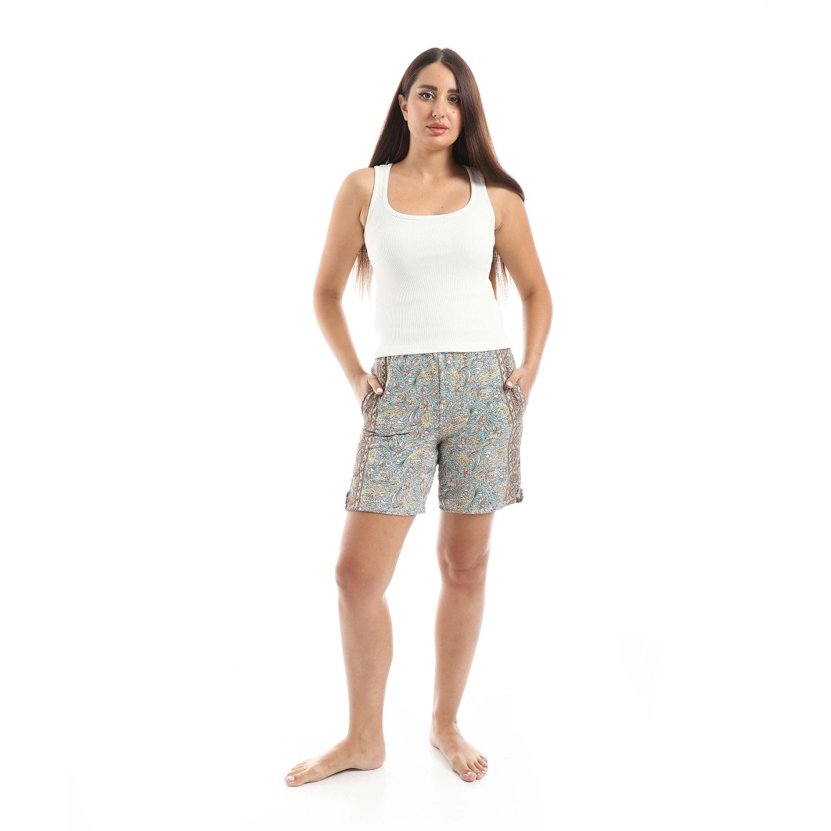 Set Shorts Women's Cotton 100 % Designed