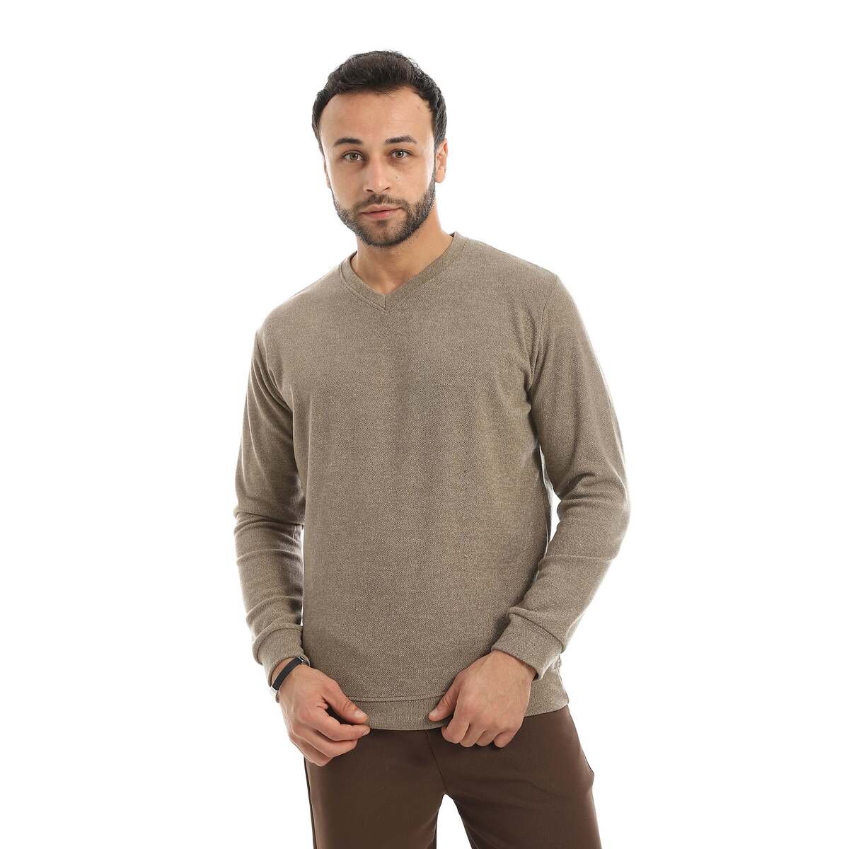 Blazer Falafel Men's Neckline V Fabric Cotton Comfortable