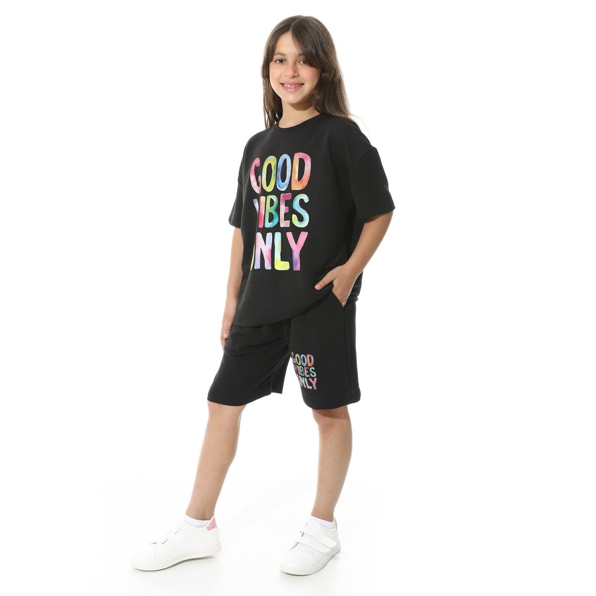 Set Pajamas Kids Summer Printed Unique From Front Unisex
