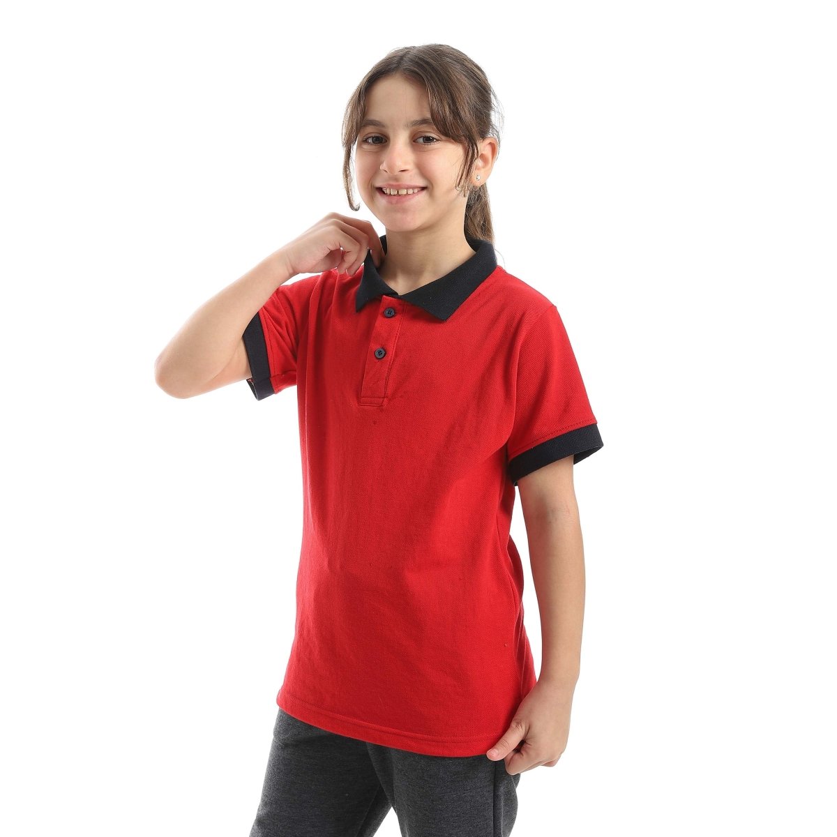 T Shirt Polo Half Sleeve For Kids Colors Special