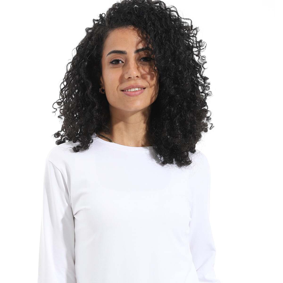 Blouse Women's With Sleeves From Lycra Neck Device Colors