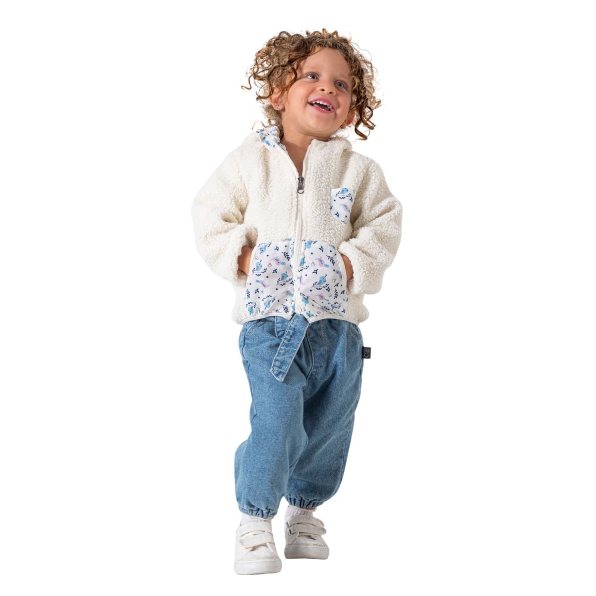 Jacket Double Face String Pro With Fur For Kids
