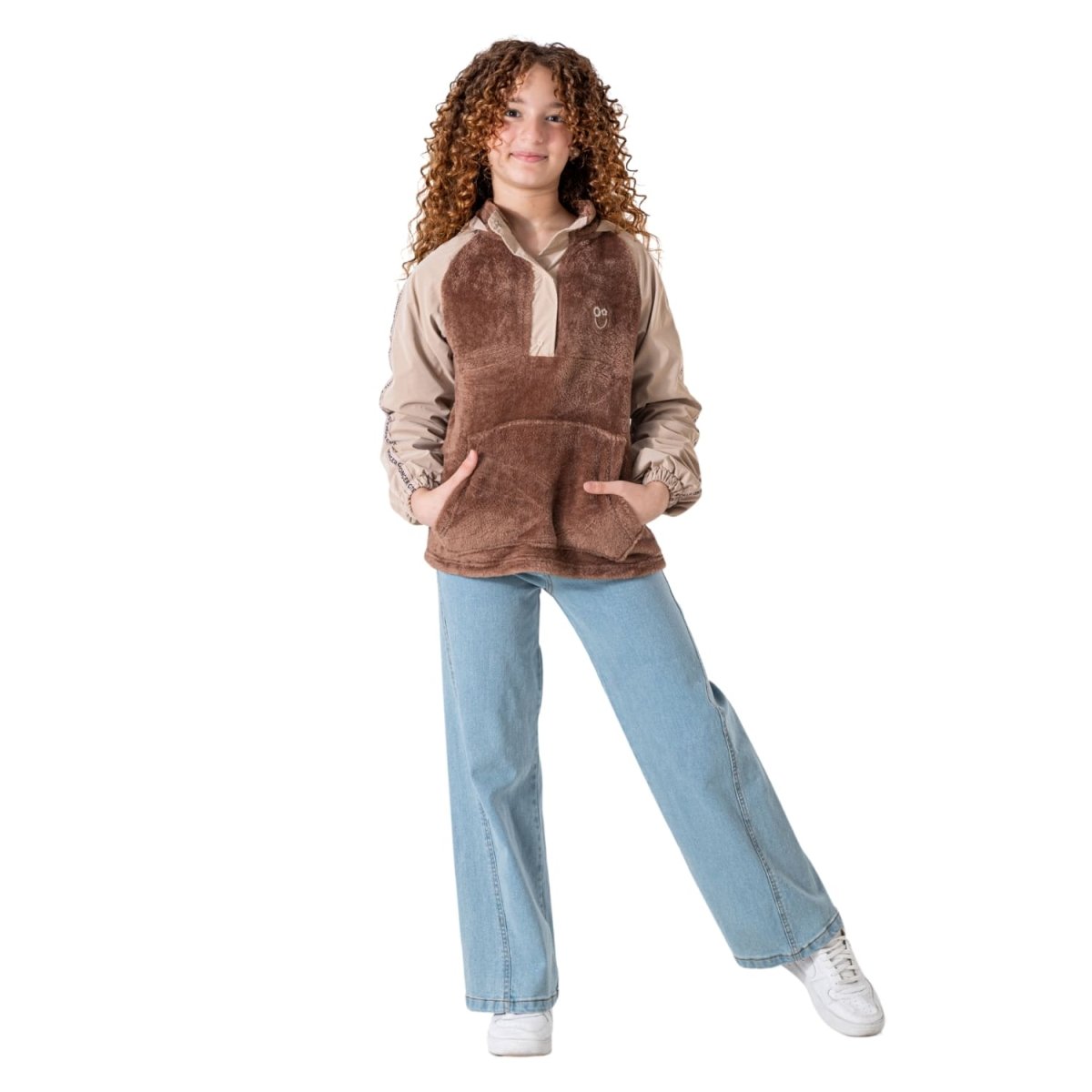 T-Shirt Hoodie Fur String Pro Girls' Elegant