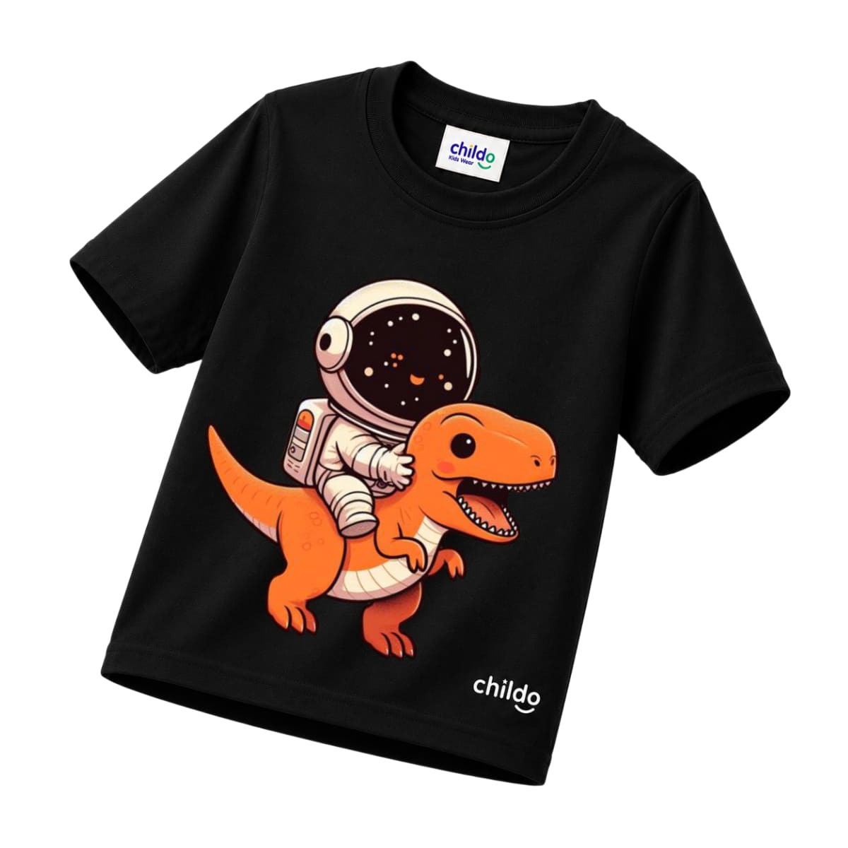 T-Shirt Summer Boys Dino Space