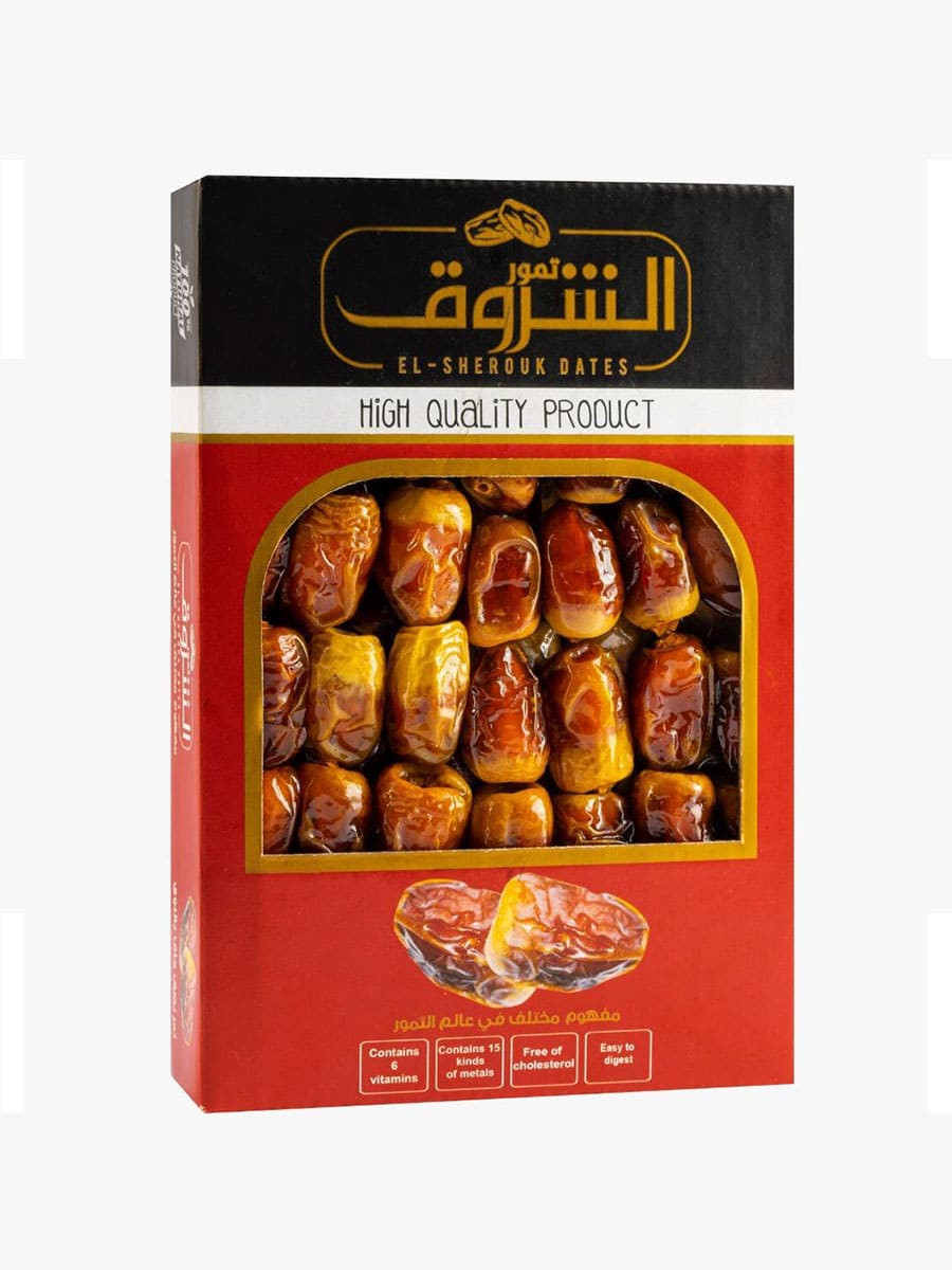 تمر الوادي مصري نصف جاف بالنوى عبوة 700 جرام