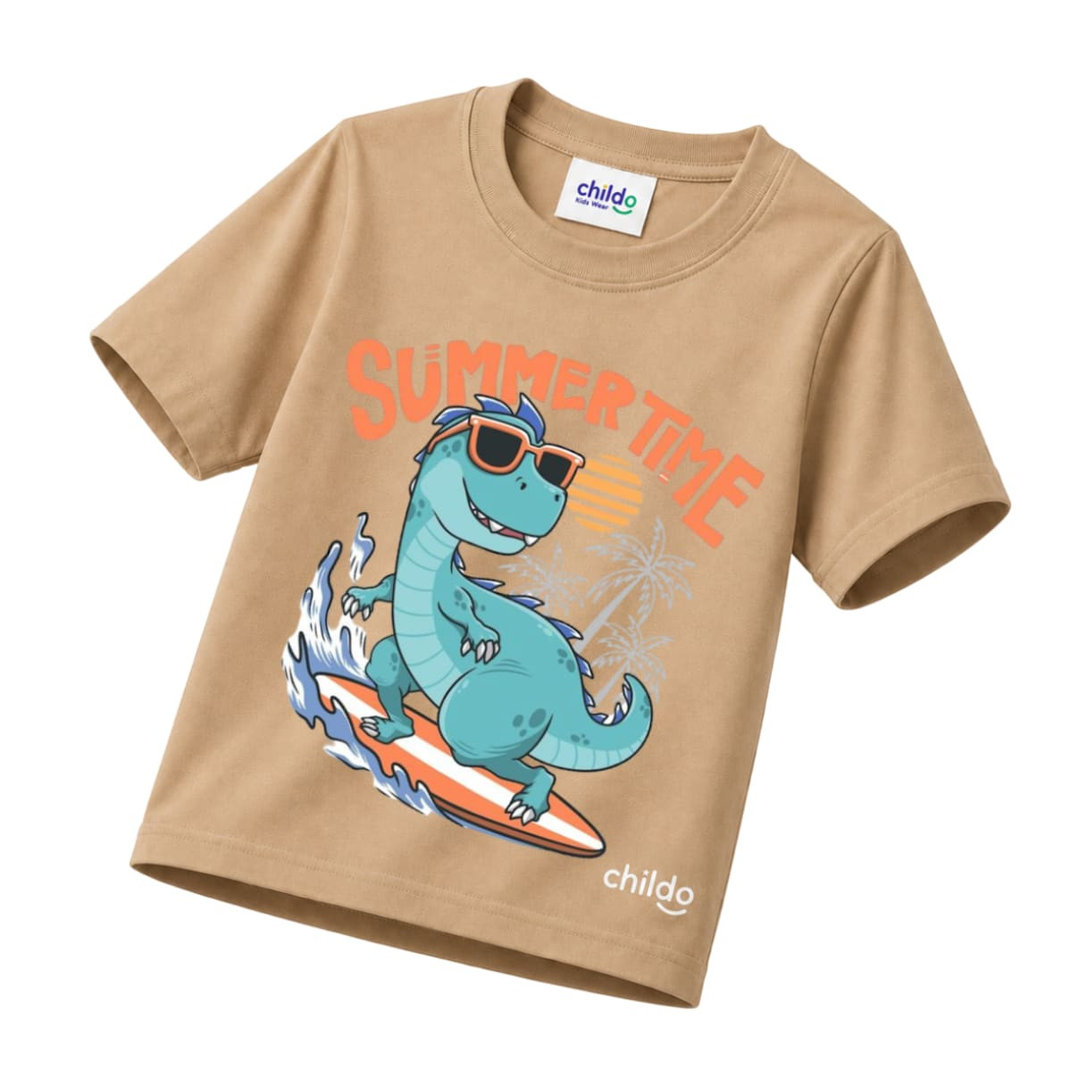 تيشيرت صيفي أولادي Dino Summer
