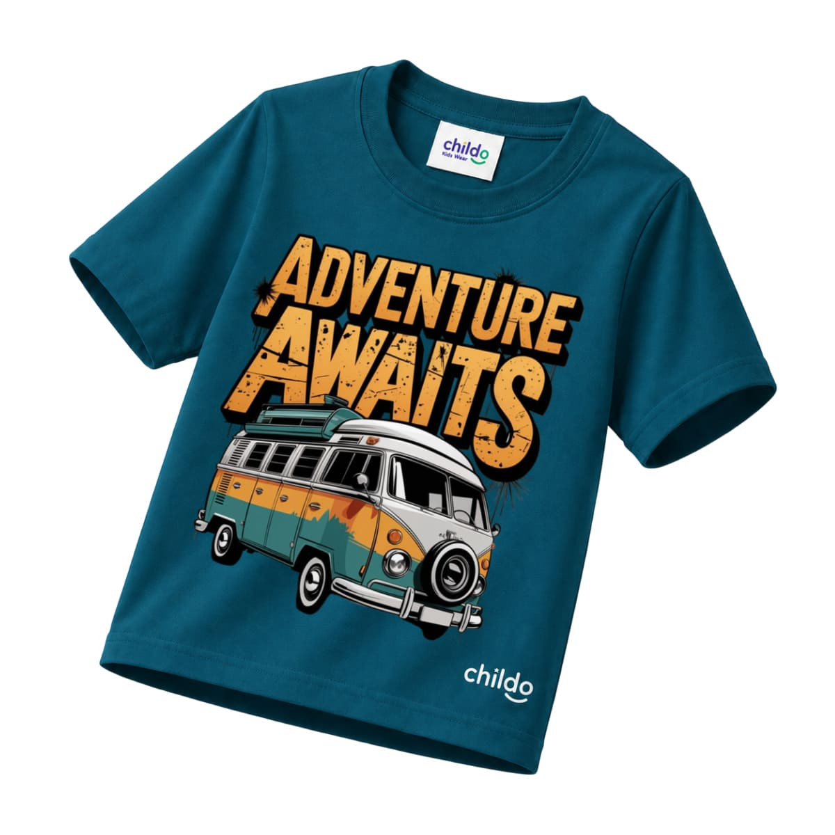 T-Shirt Summer Boys Adventure Awaits