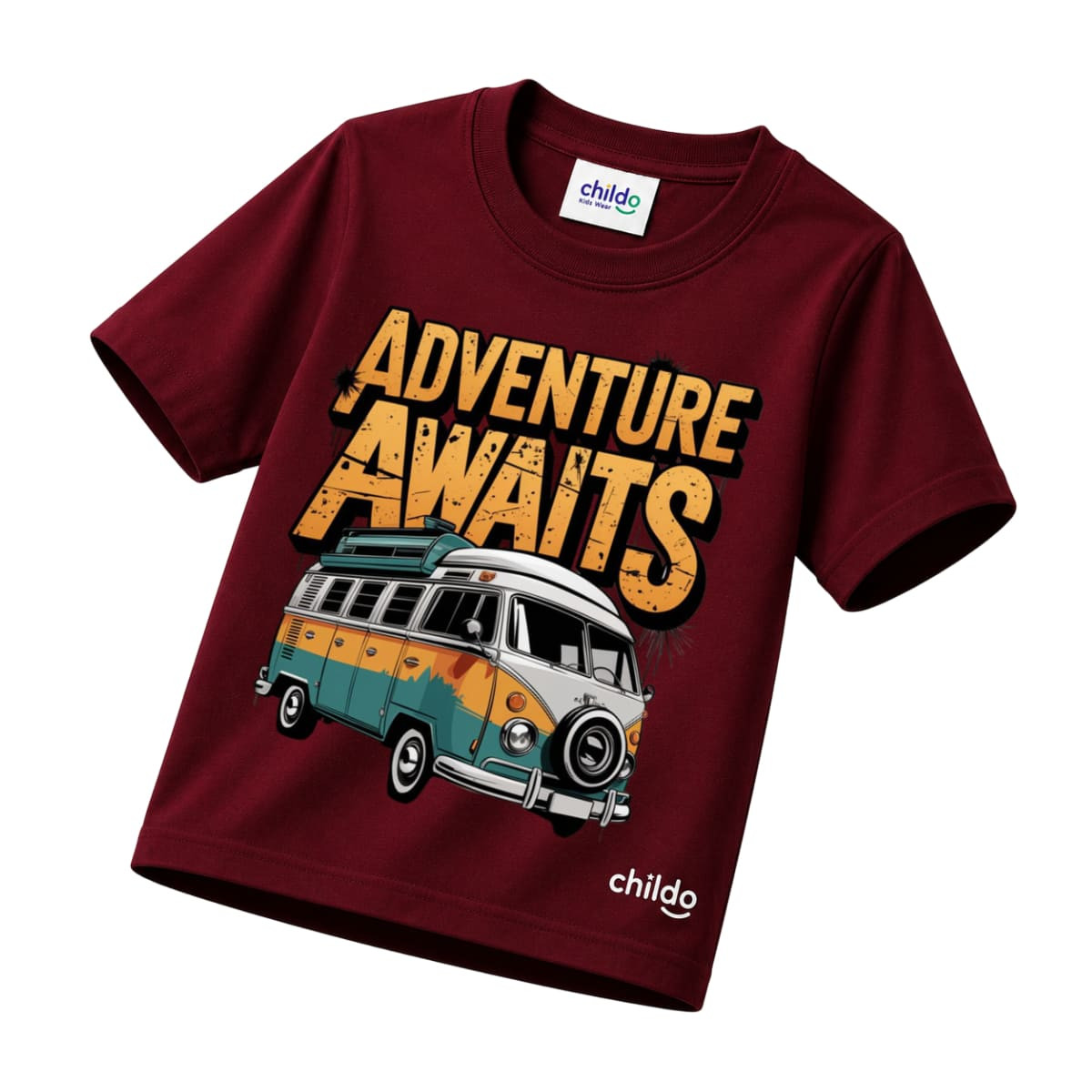 T-Shirt Summer Boys Adventure Awaits