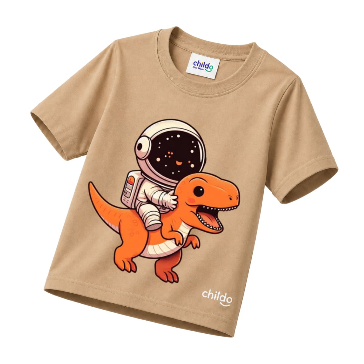 T-Shirt Summer Boys Dino Space