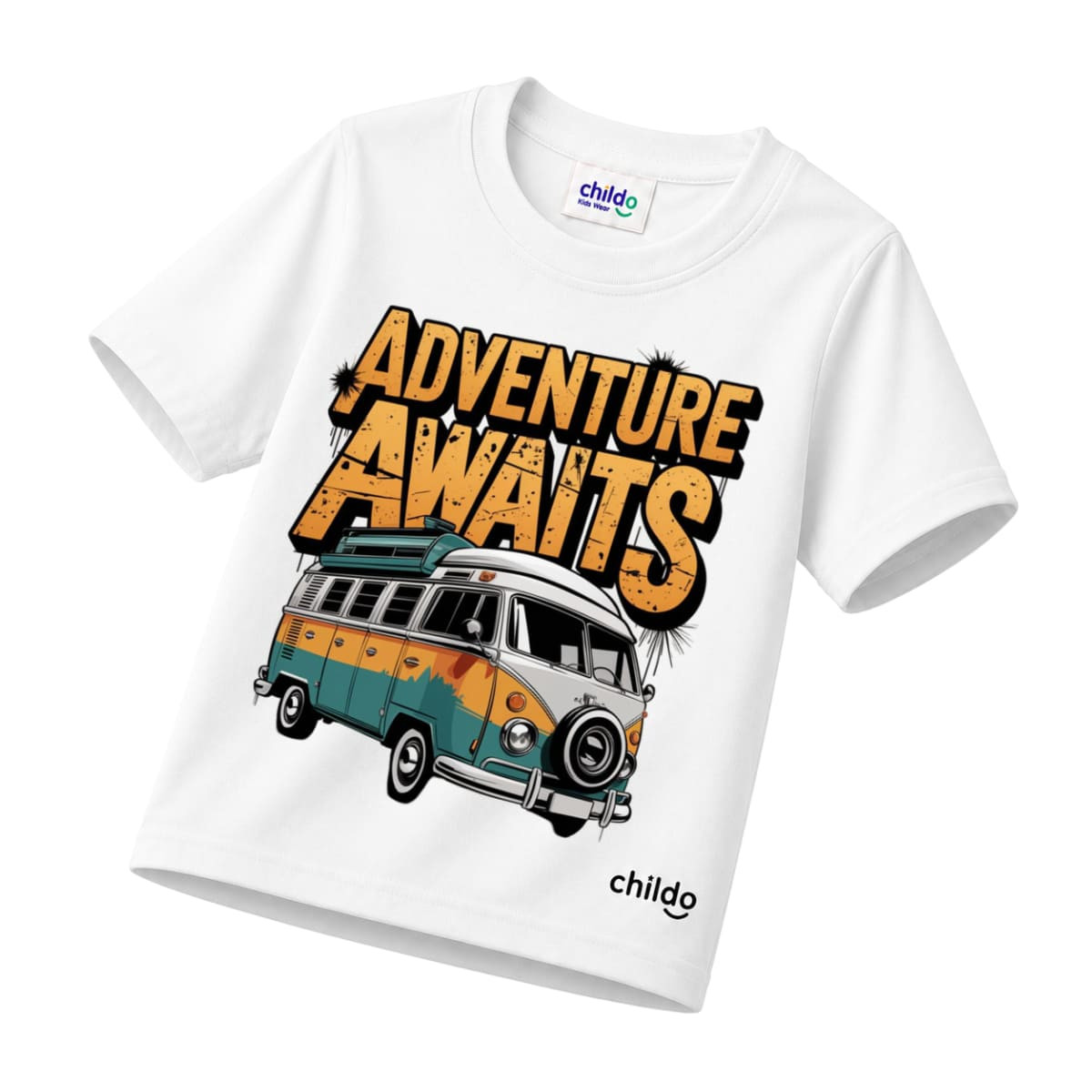 T-Shirt Summer Boys Adventure Awaits