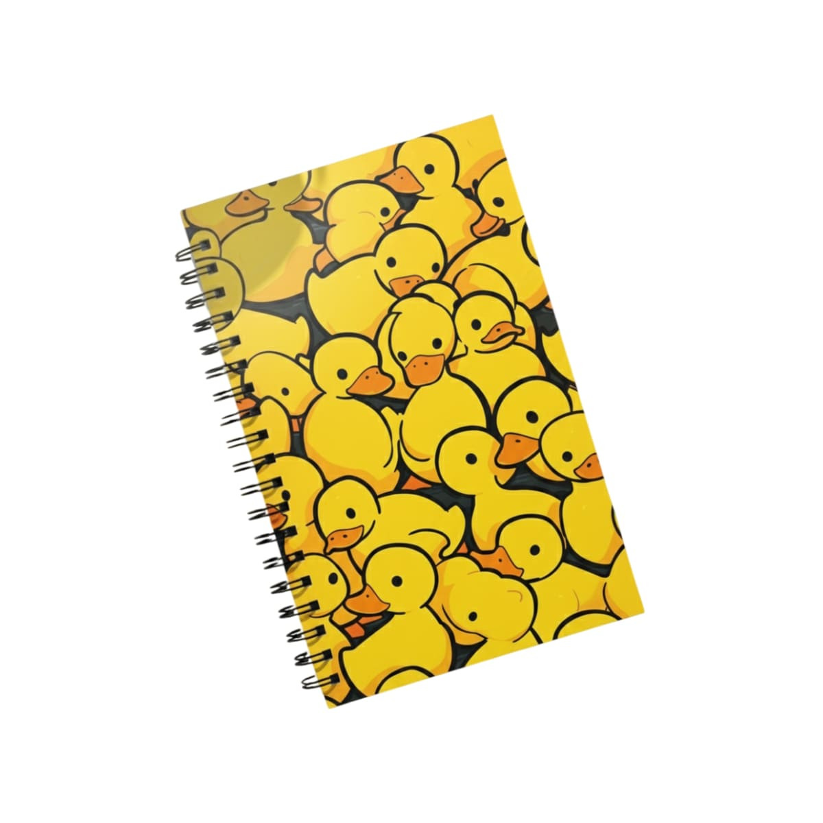 Note Book More Ducks Covered Reinforced And Prints Elegant
