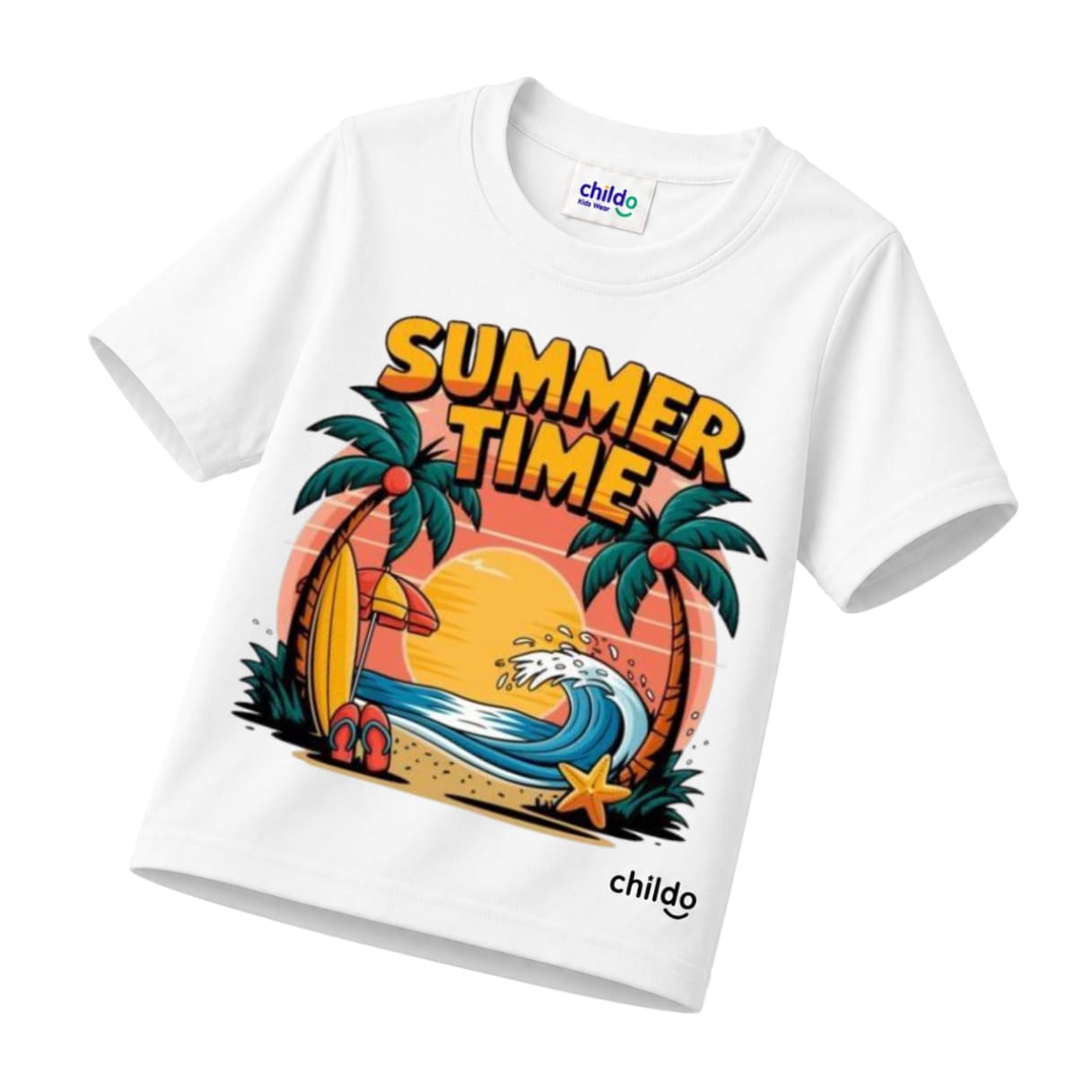 T-Shirt Summer Boys Summer Time