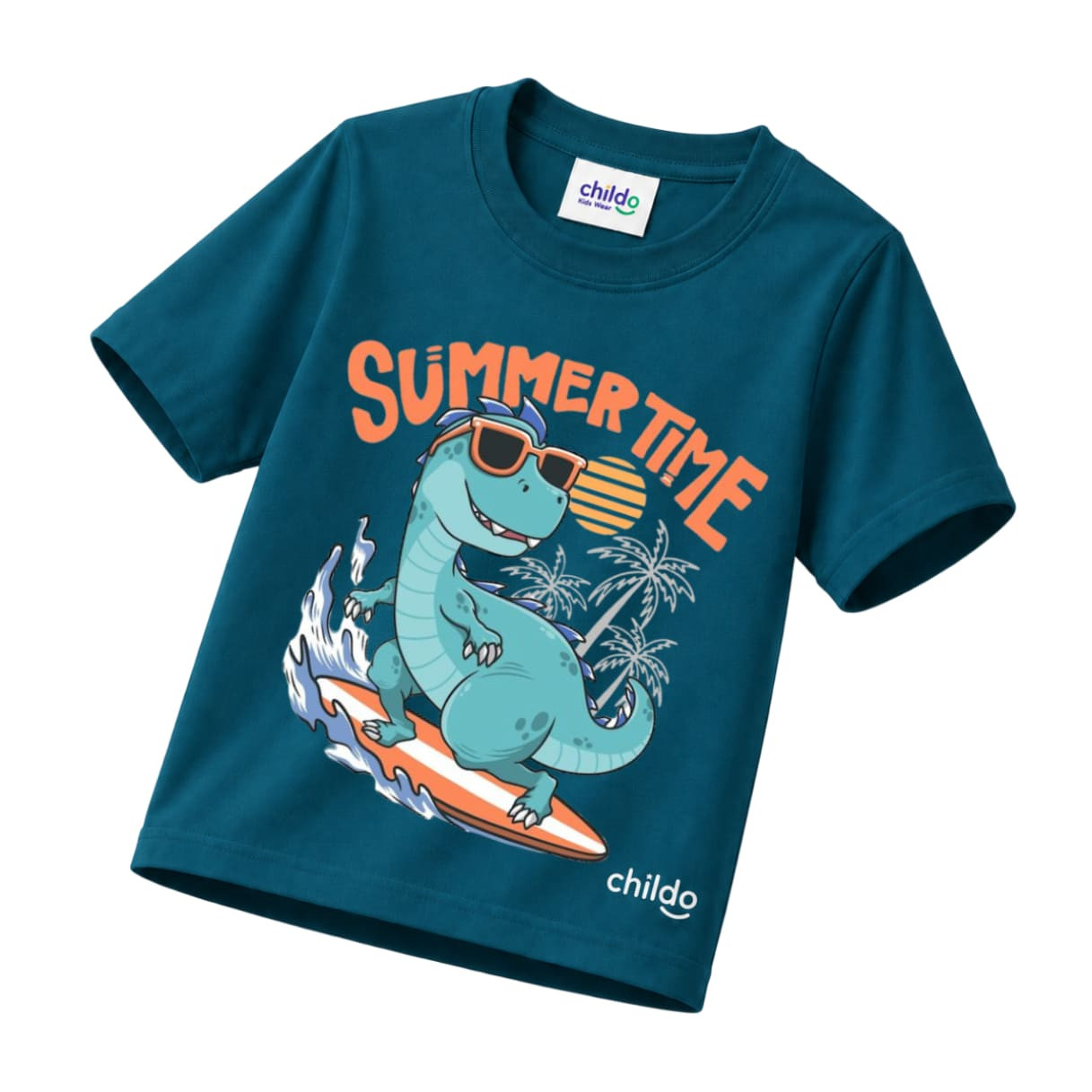 تيشيرت صيفي أولادي Dino Summer
