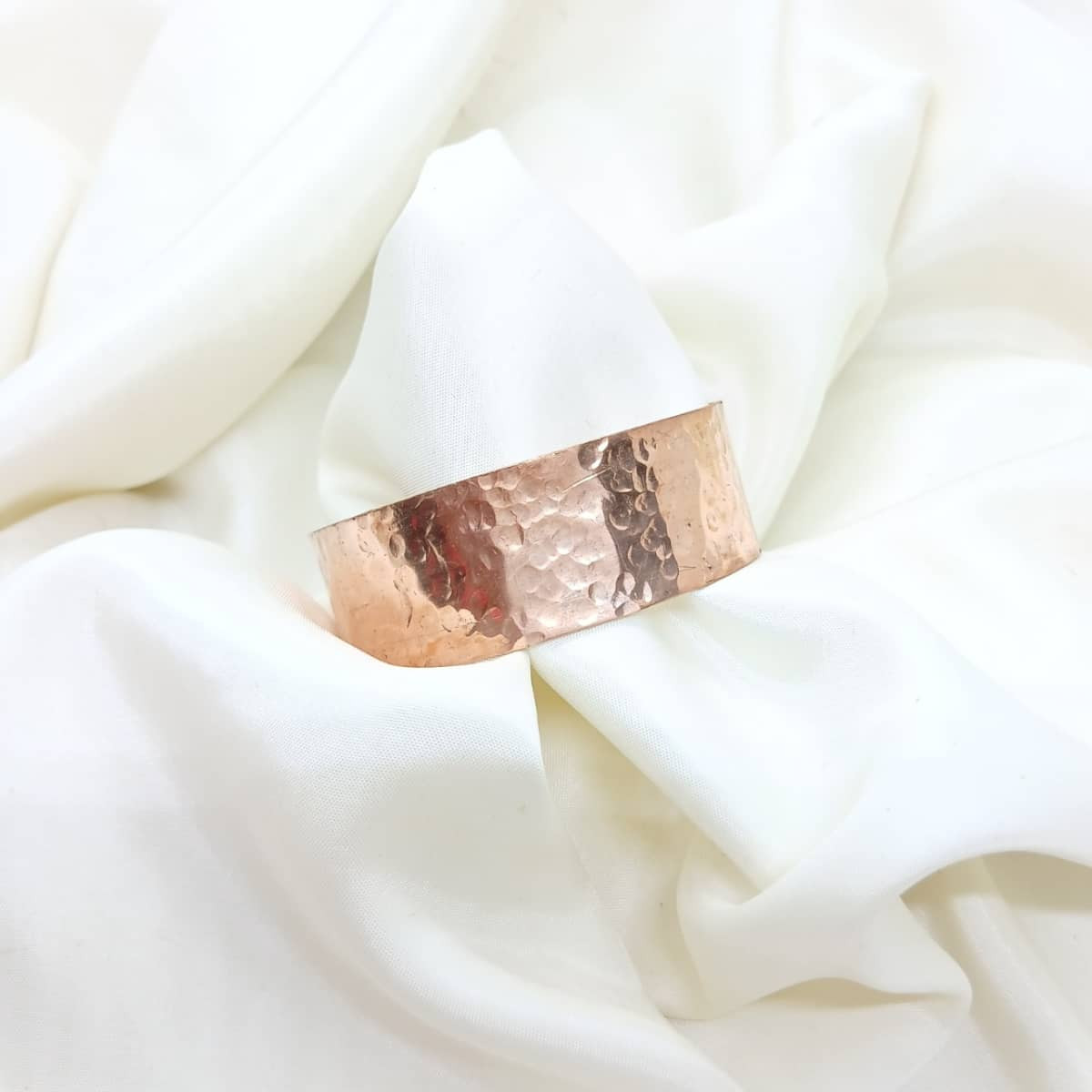 Bracelet Copper Red Open