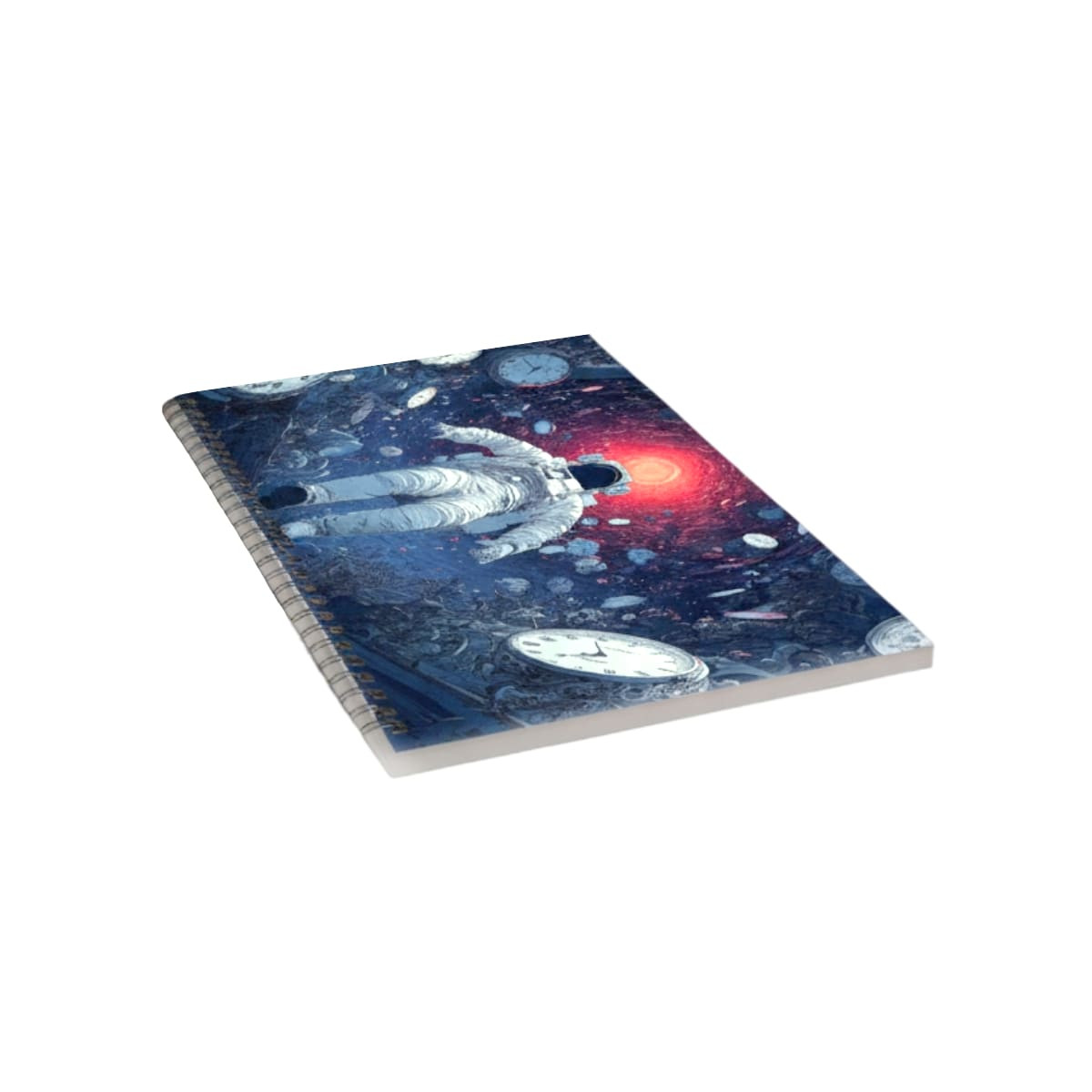 Note Book Space Covered Reinforced And Prints Elegant
