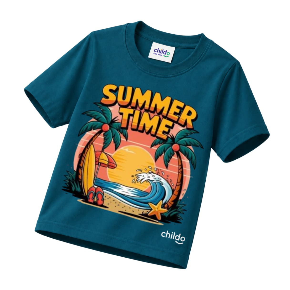 T-Shirt Summer Boys Summer Time