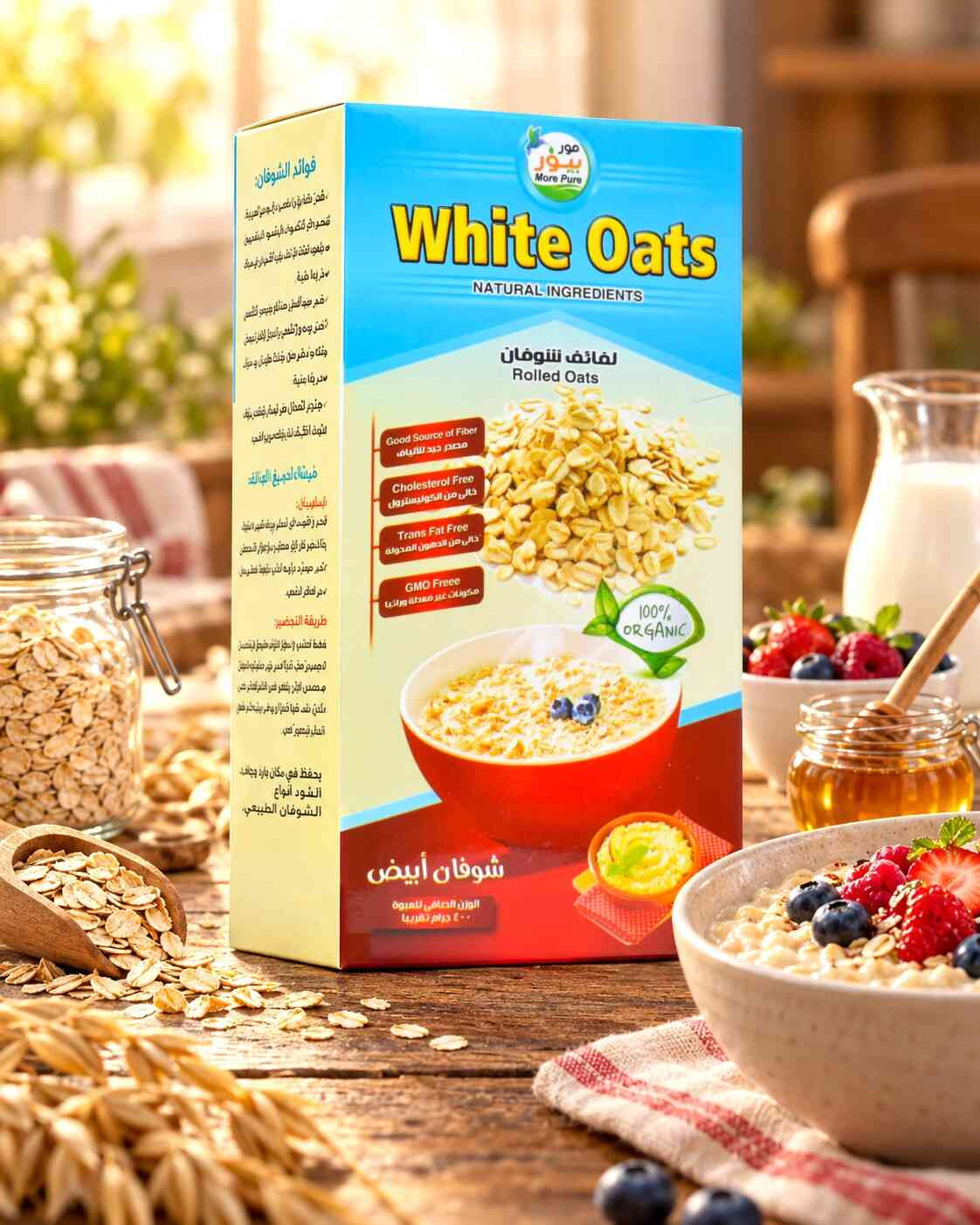 Oats 400g cardboard box